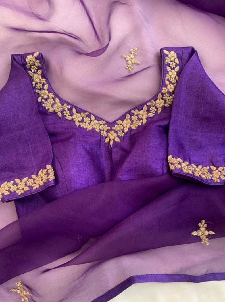 Pure Organza Silk Saree