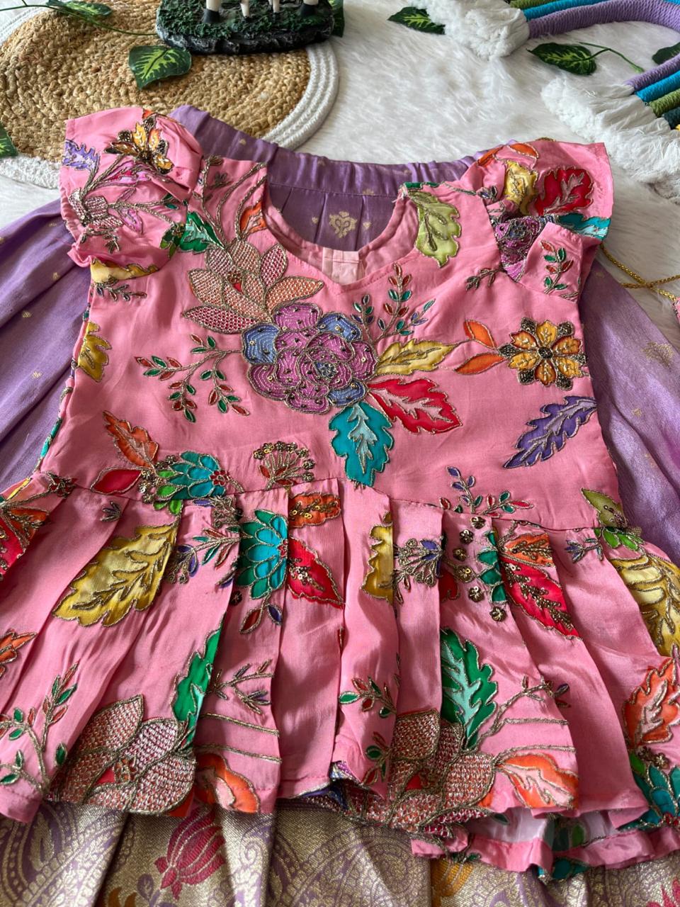 Lotus Kids Lehenga