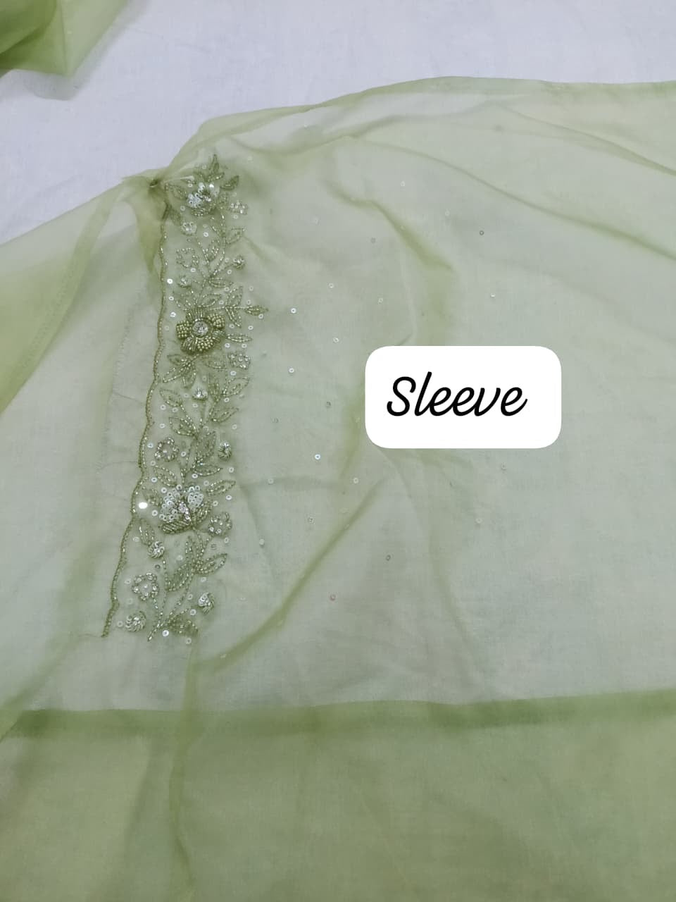 Blush organza sarees