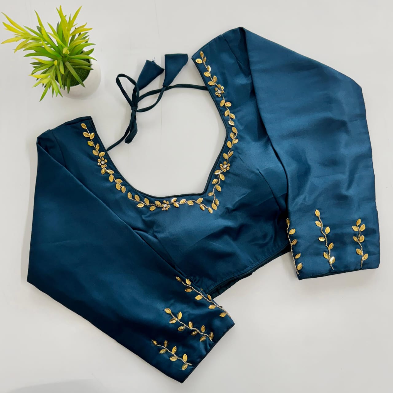 Silk designer blouse