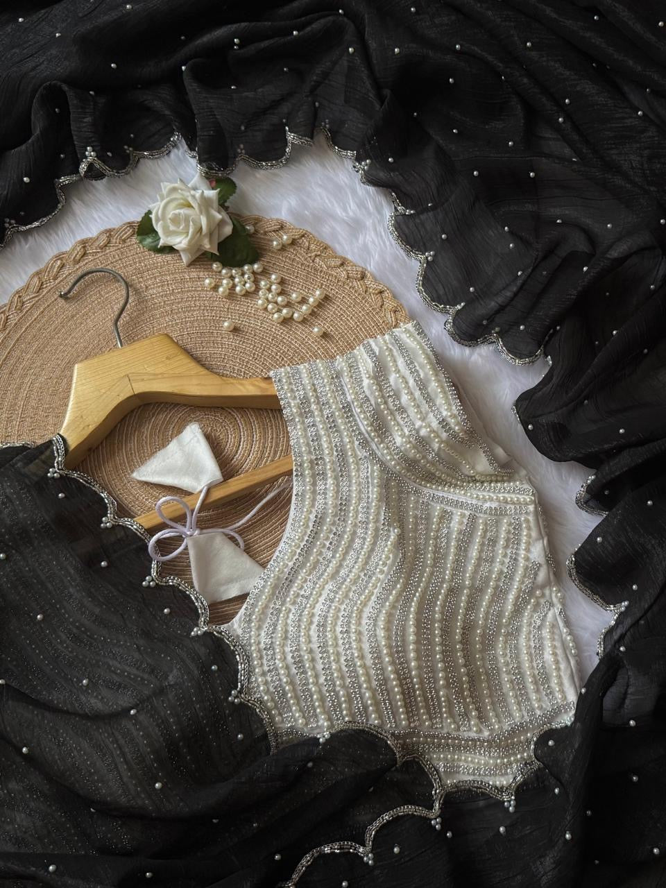 Crunchy crush sarees