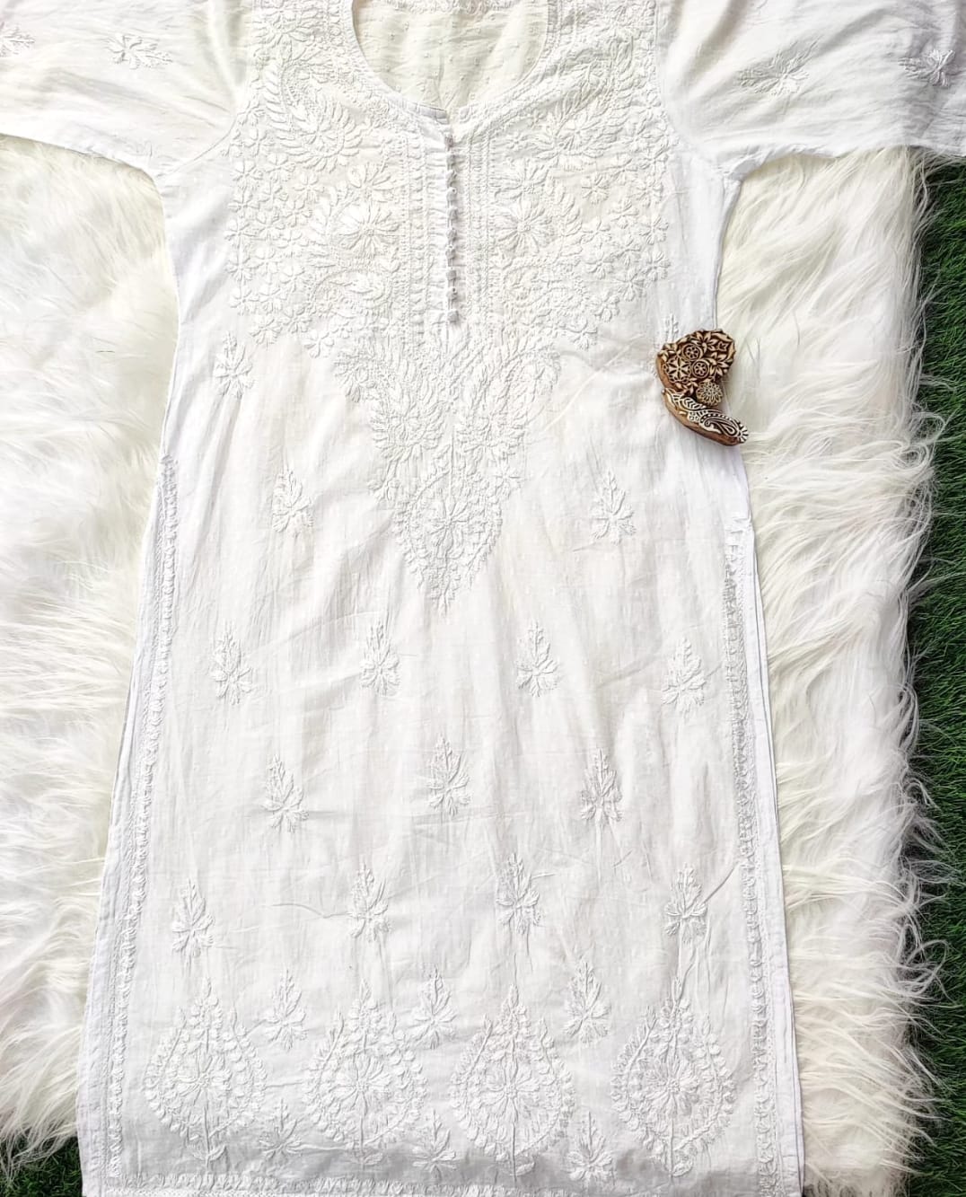 chikankari kurta set