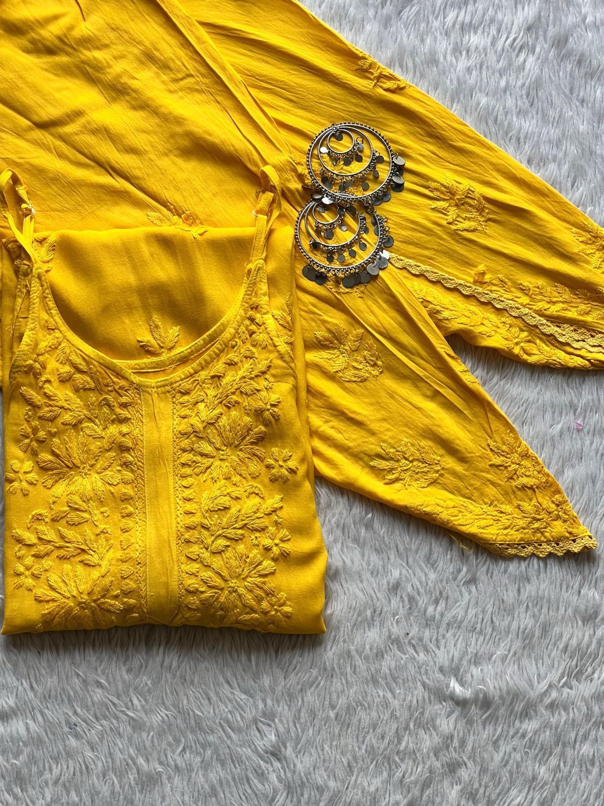 Noodle Strap Kurthis and dhoti