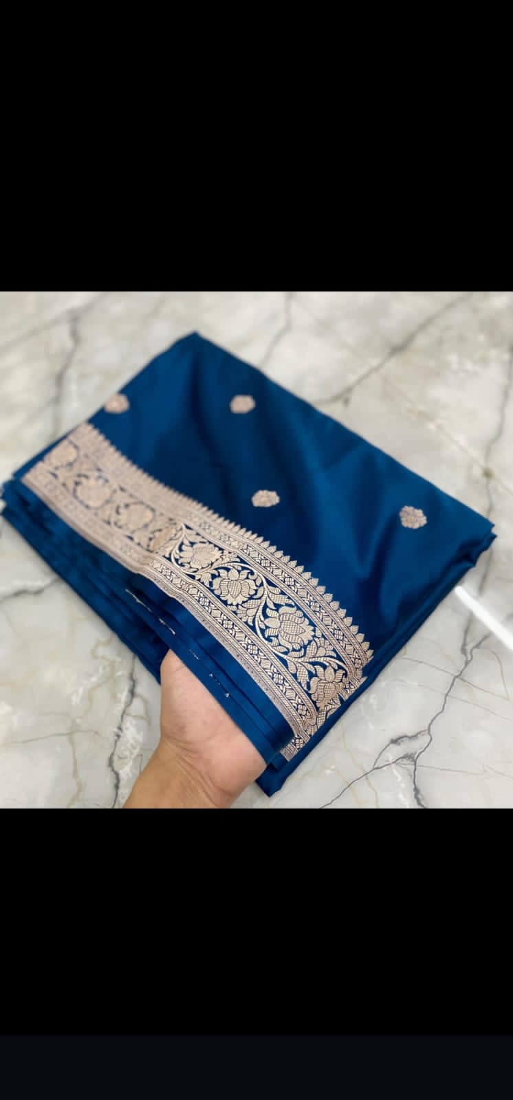 Mashru Katan Silk Satin Booti Saree