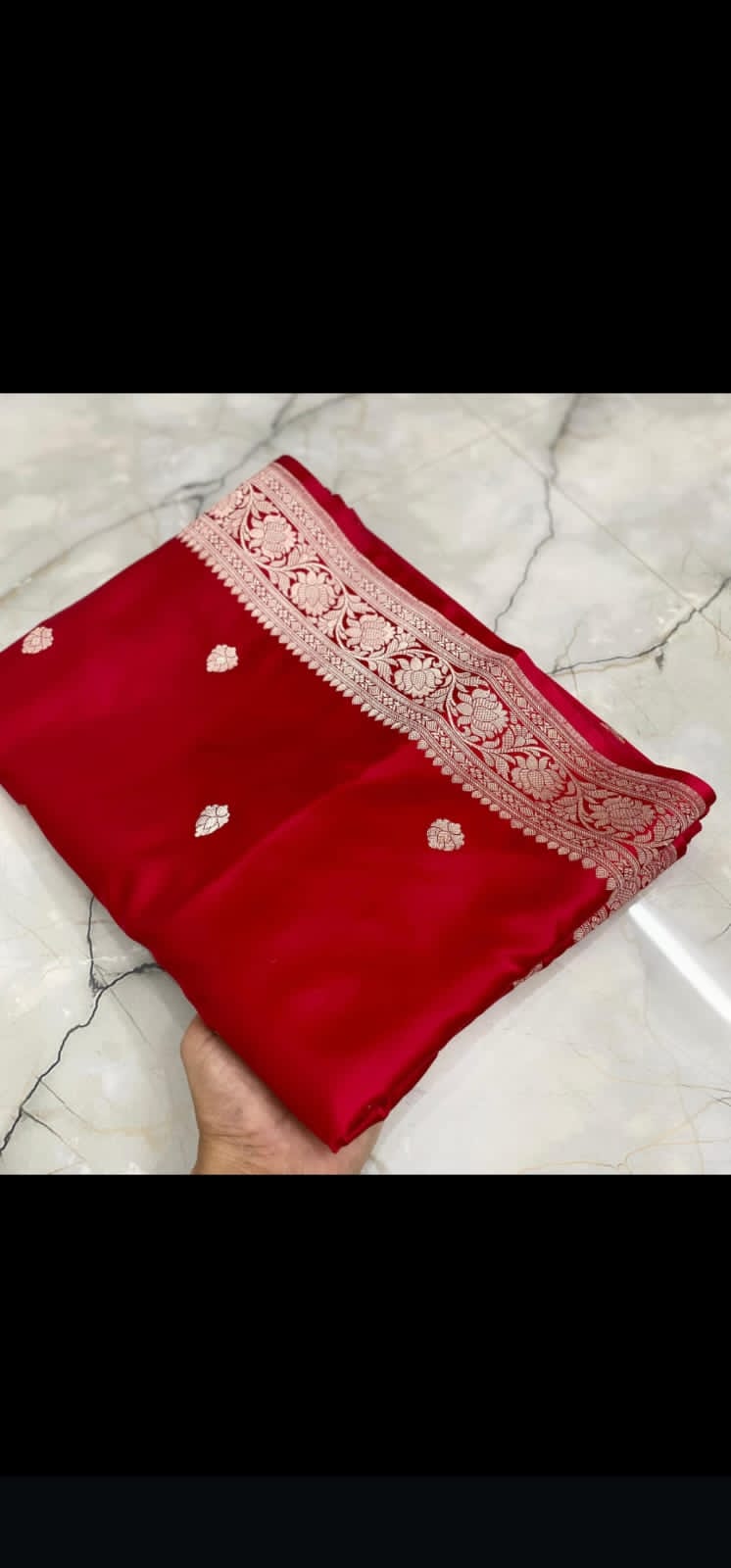 Mashru Katan Silk Satin Booti Saree
