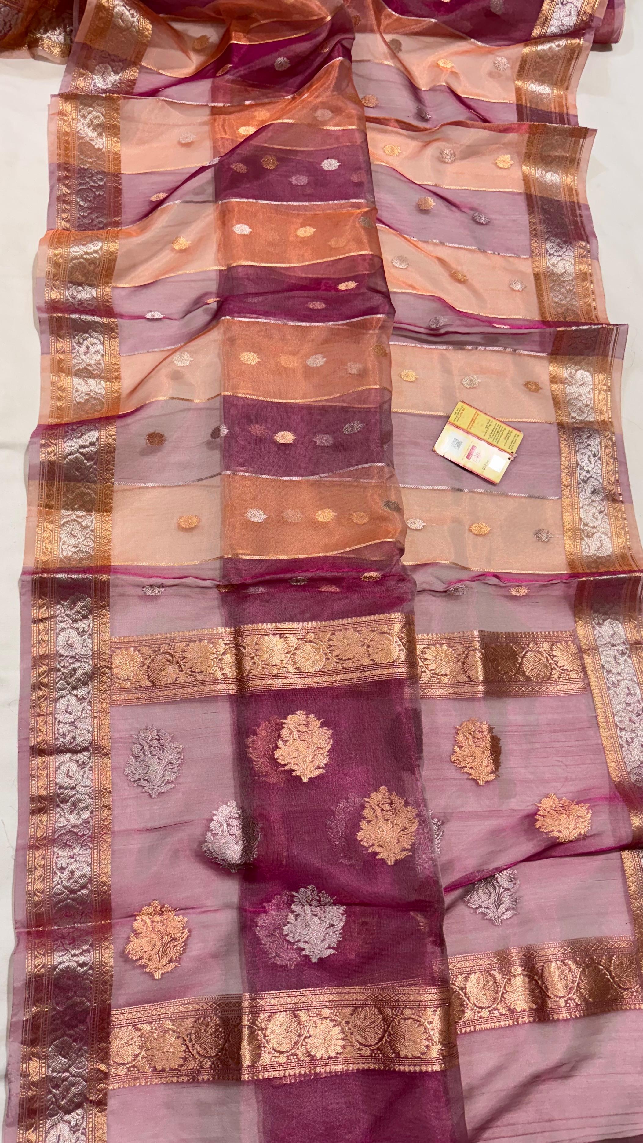Banarasi Handloom Tissue Saree