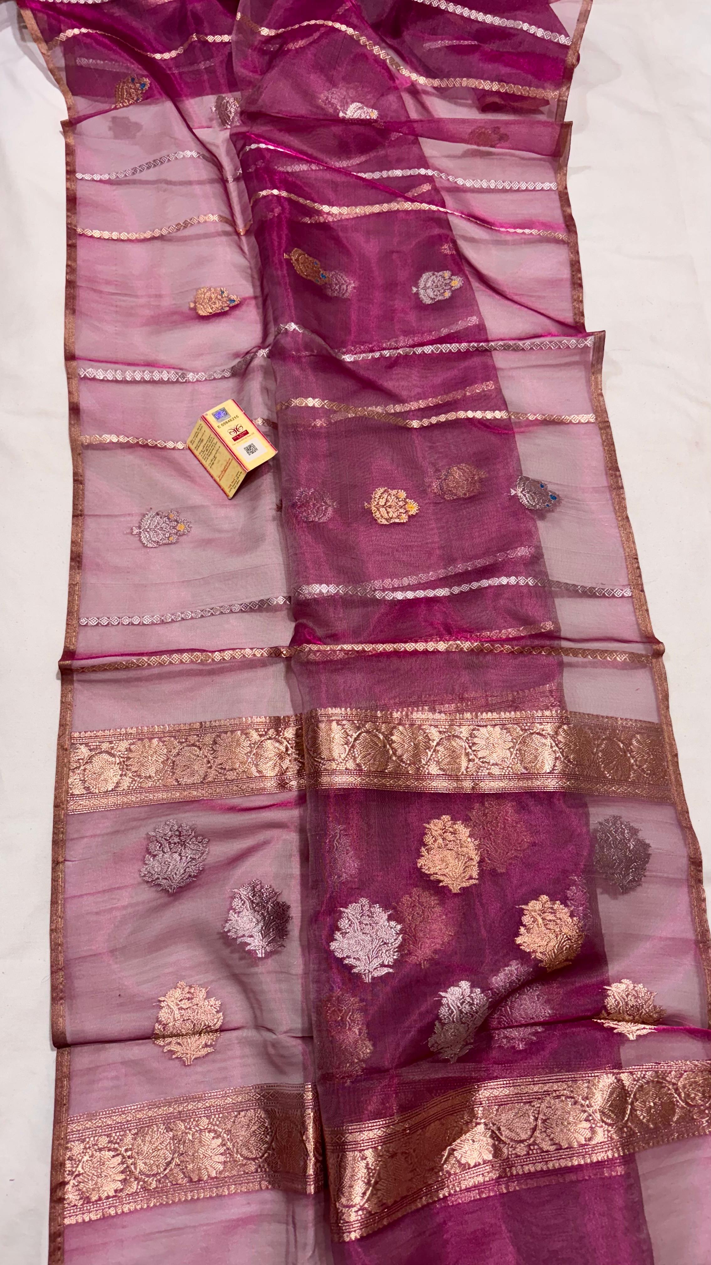 Banarasi Handloom Tissue Saree