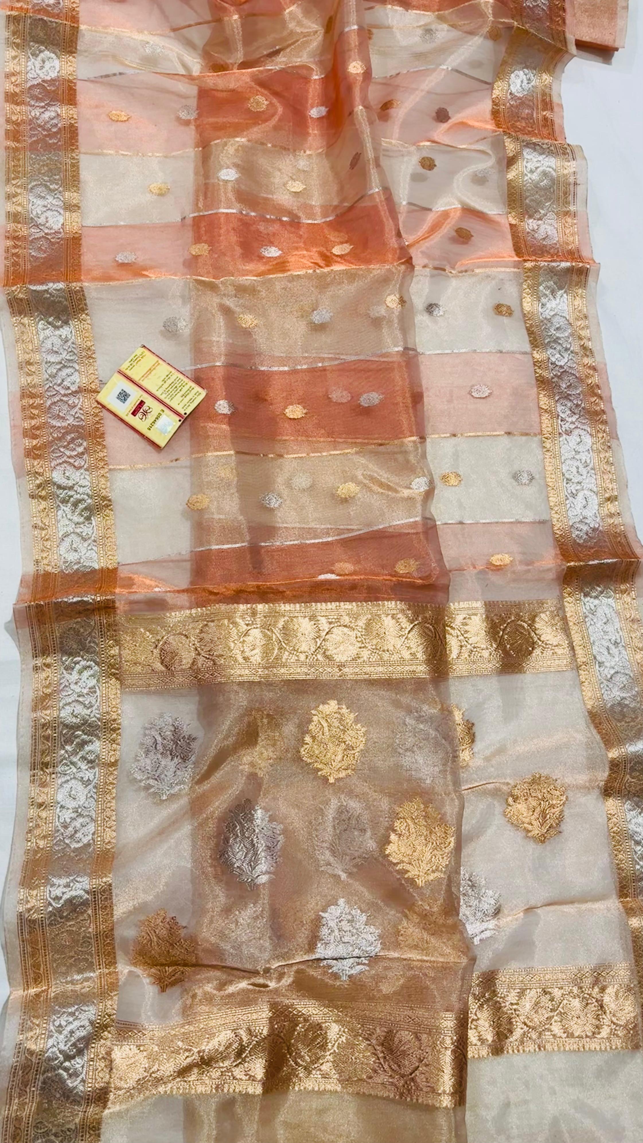 Banarasi Handloom Tissue Saree