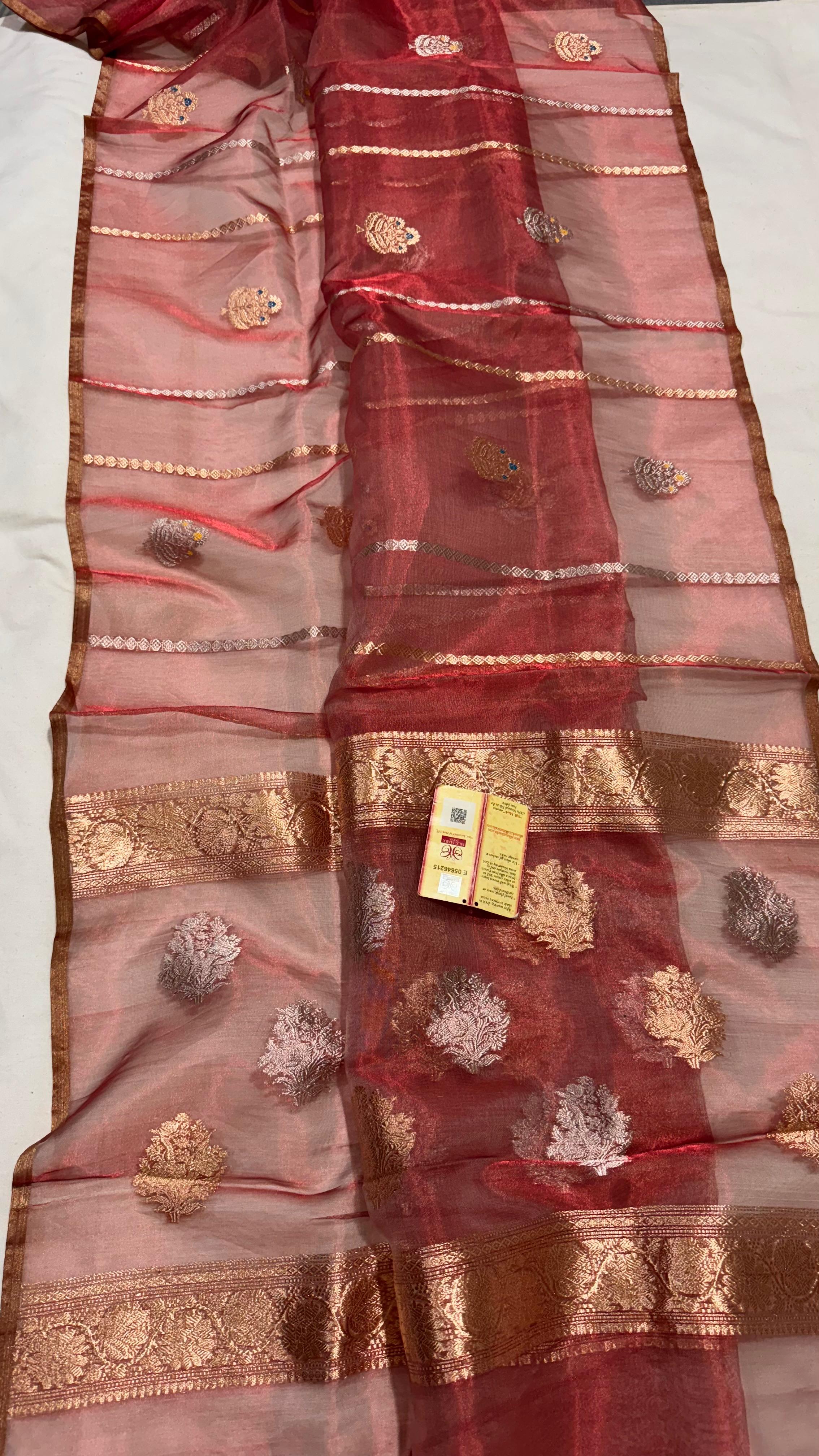 Banarasi Handloom Tissue Saree