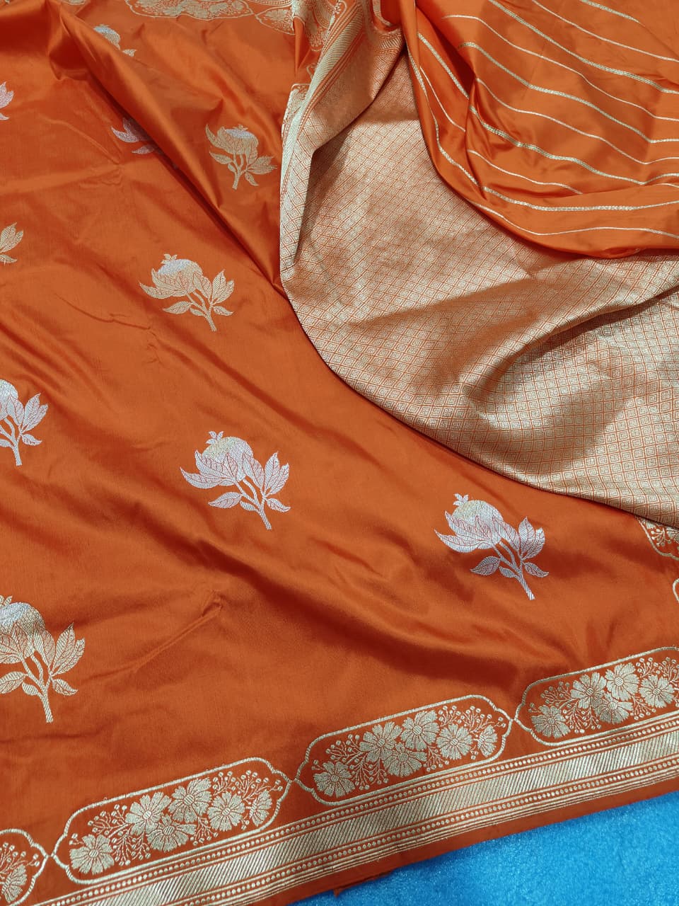 Katan silk saree