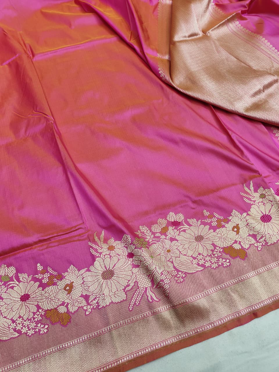 Katan silk saree