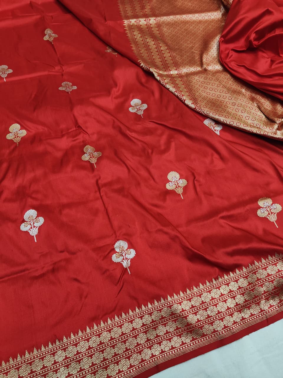 Katan silk saree