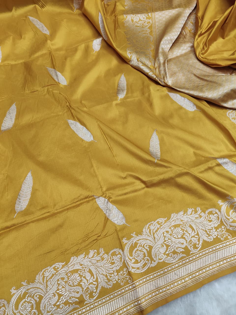 Katan silk saree