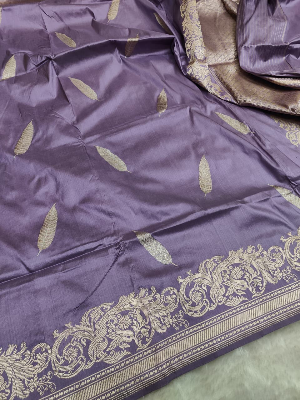 Katan silk saree