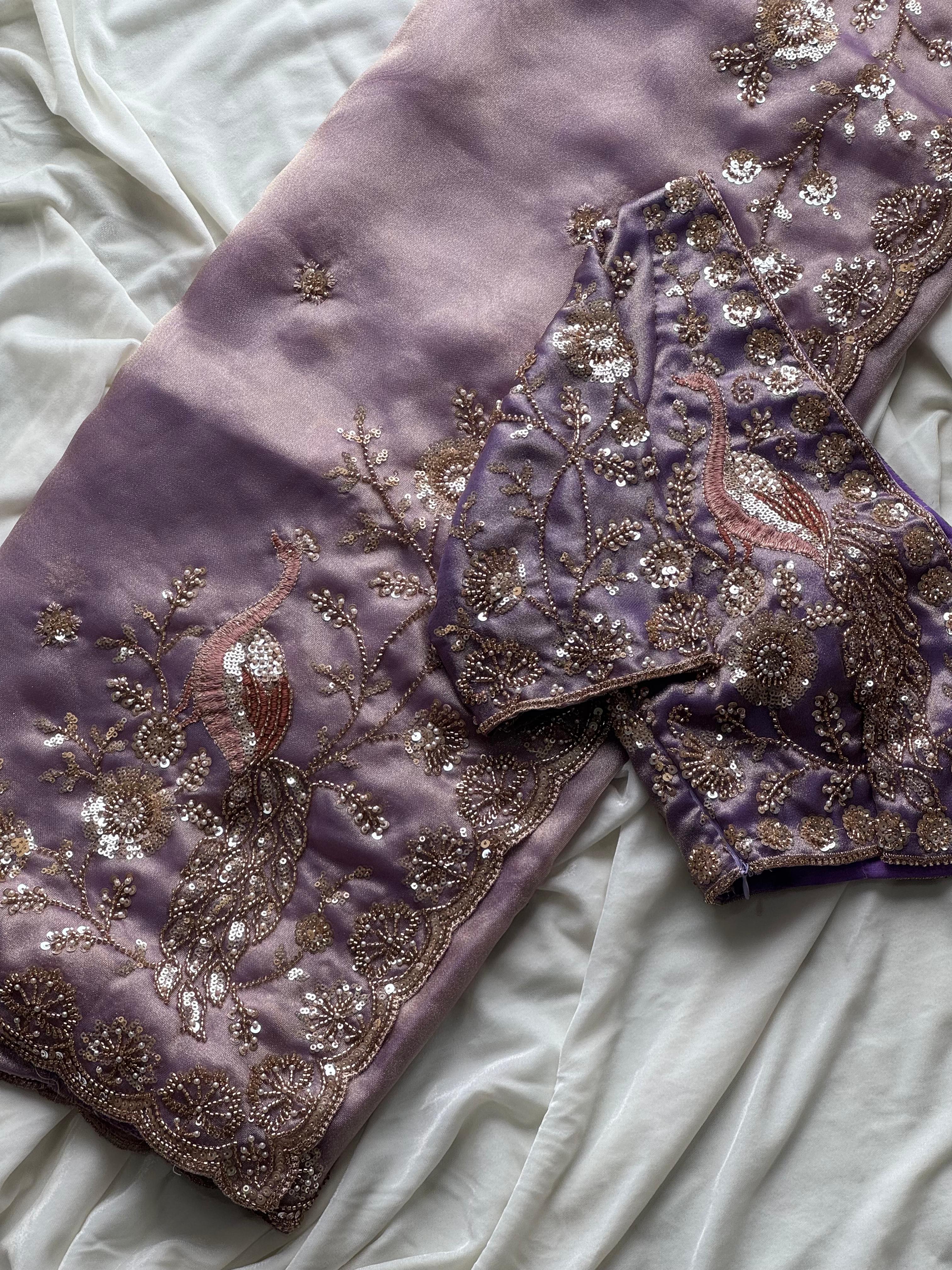 Cocktail designer saree