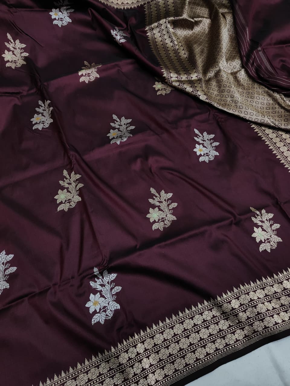 Sona katan silk saree