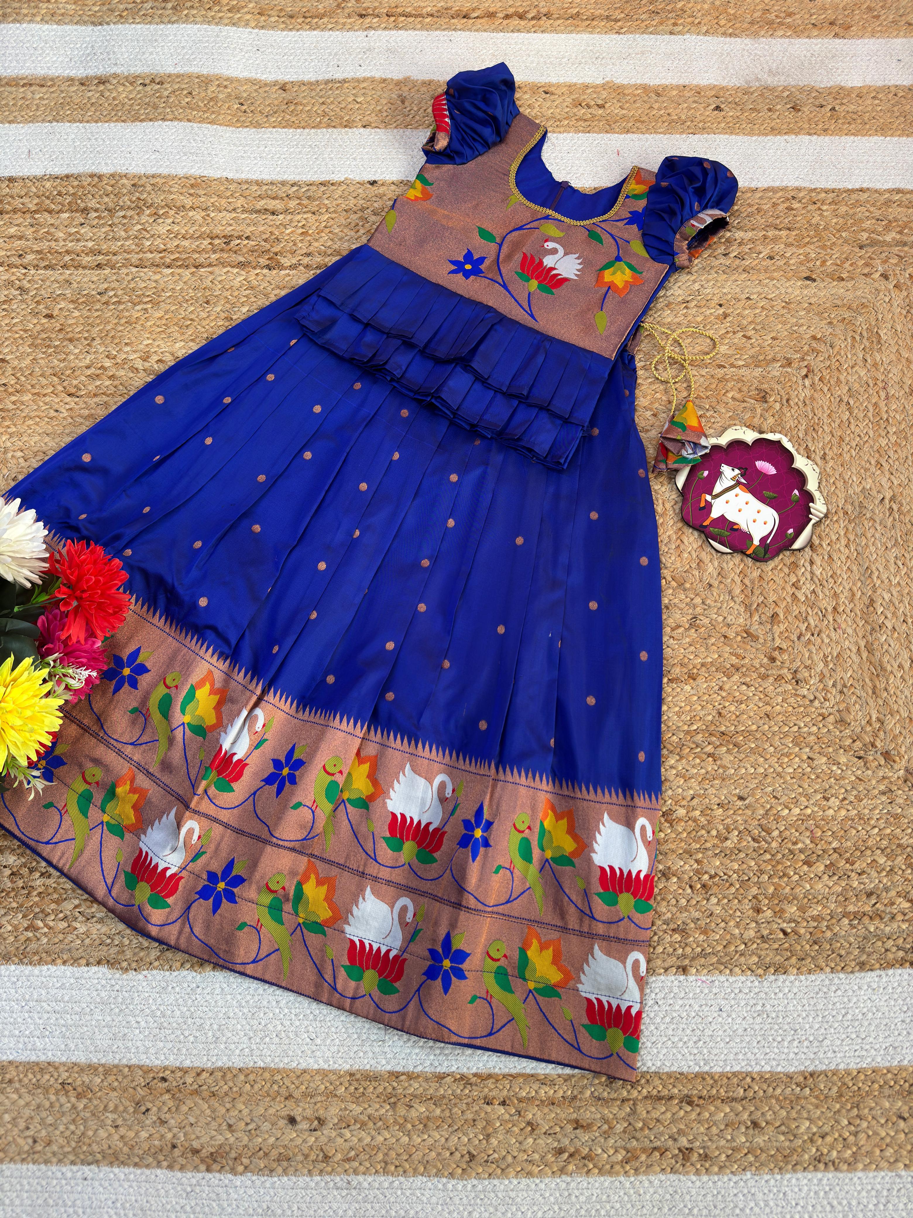 Meena Work Kids Lehenga