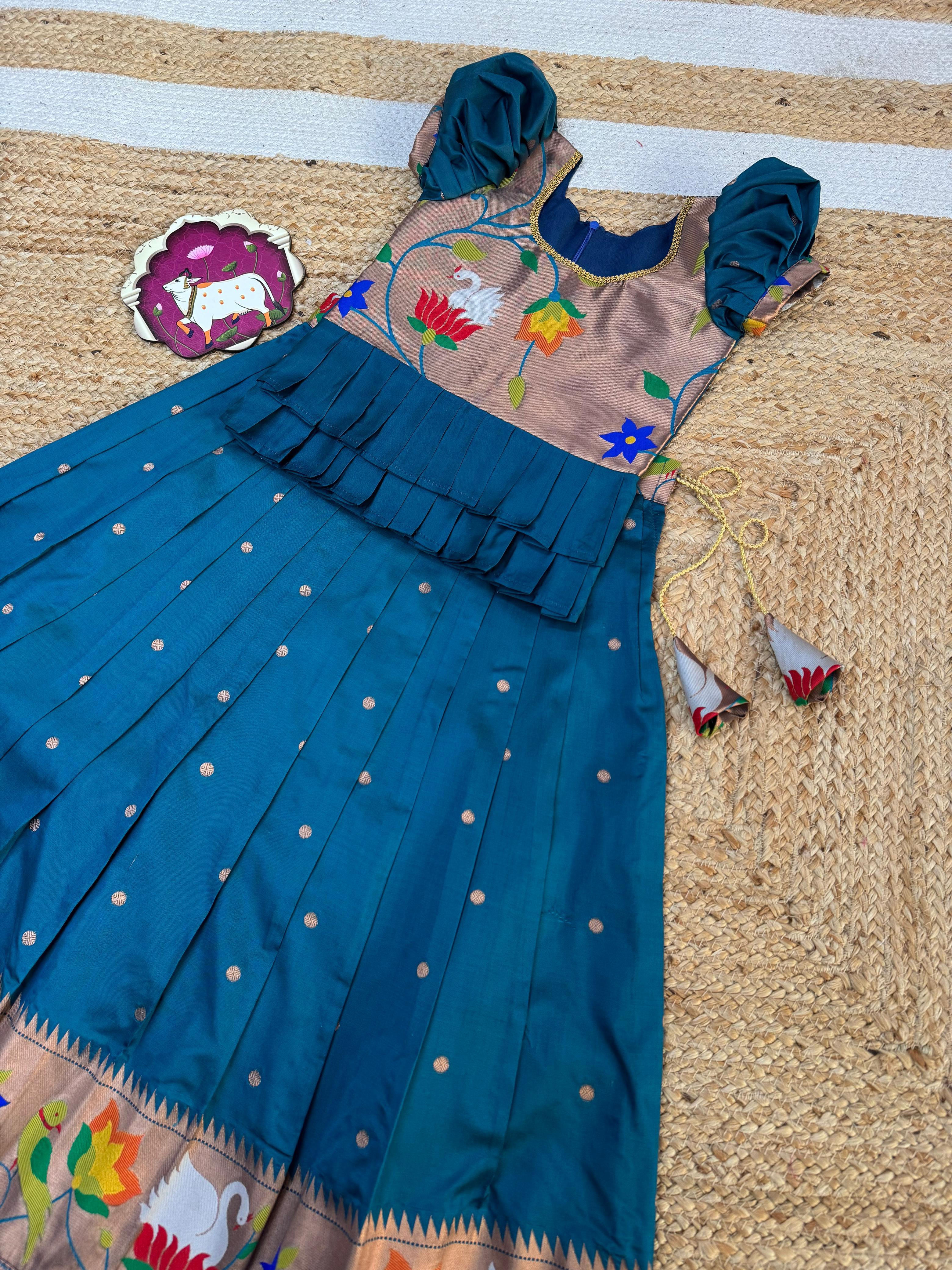 Meena Work Kids Lehenga