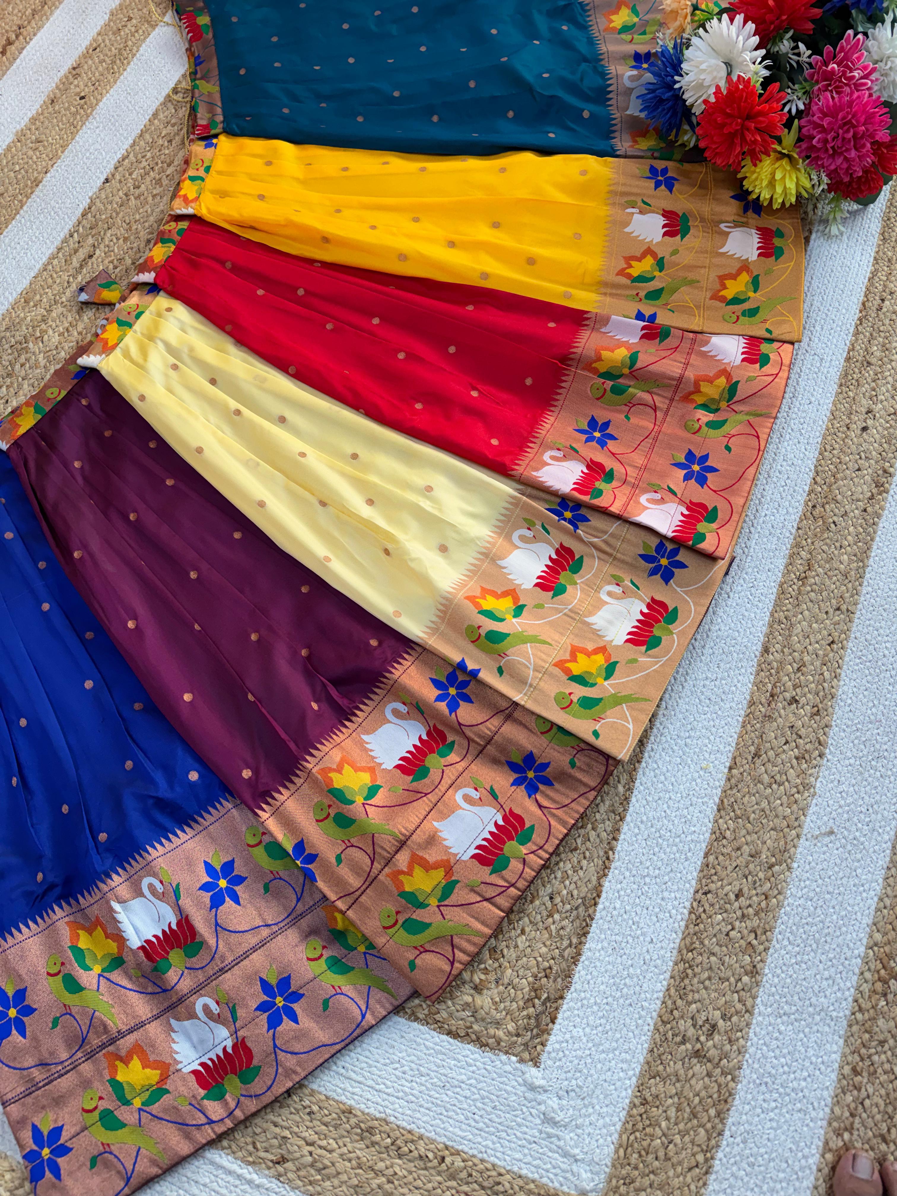 Meena Work Kids Lehenga