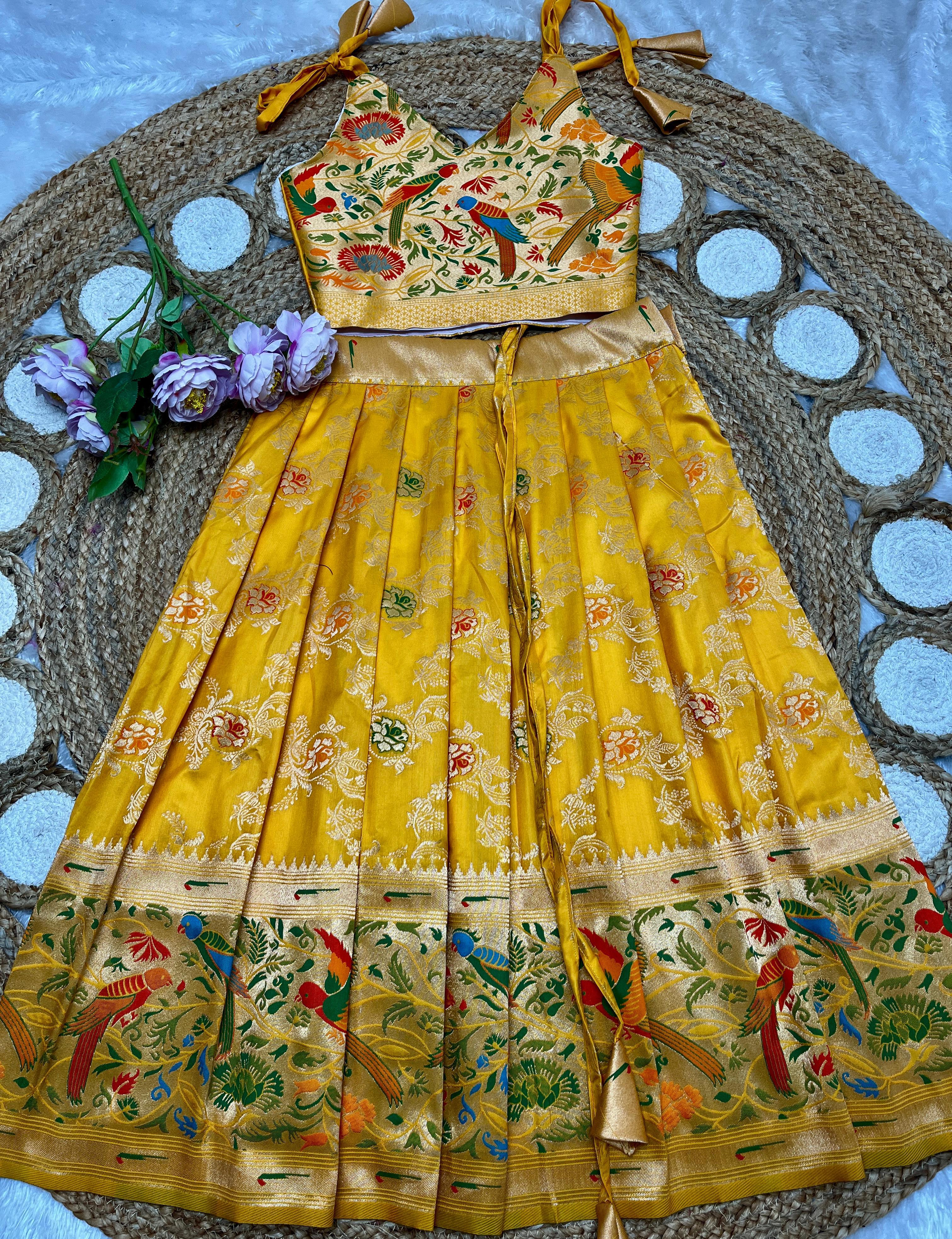 Peacock Paithani Lehenga Set