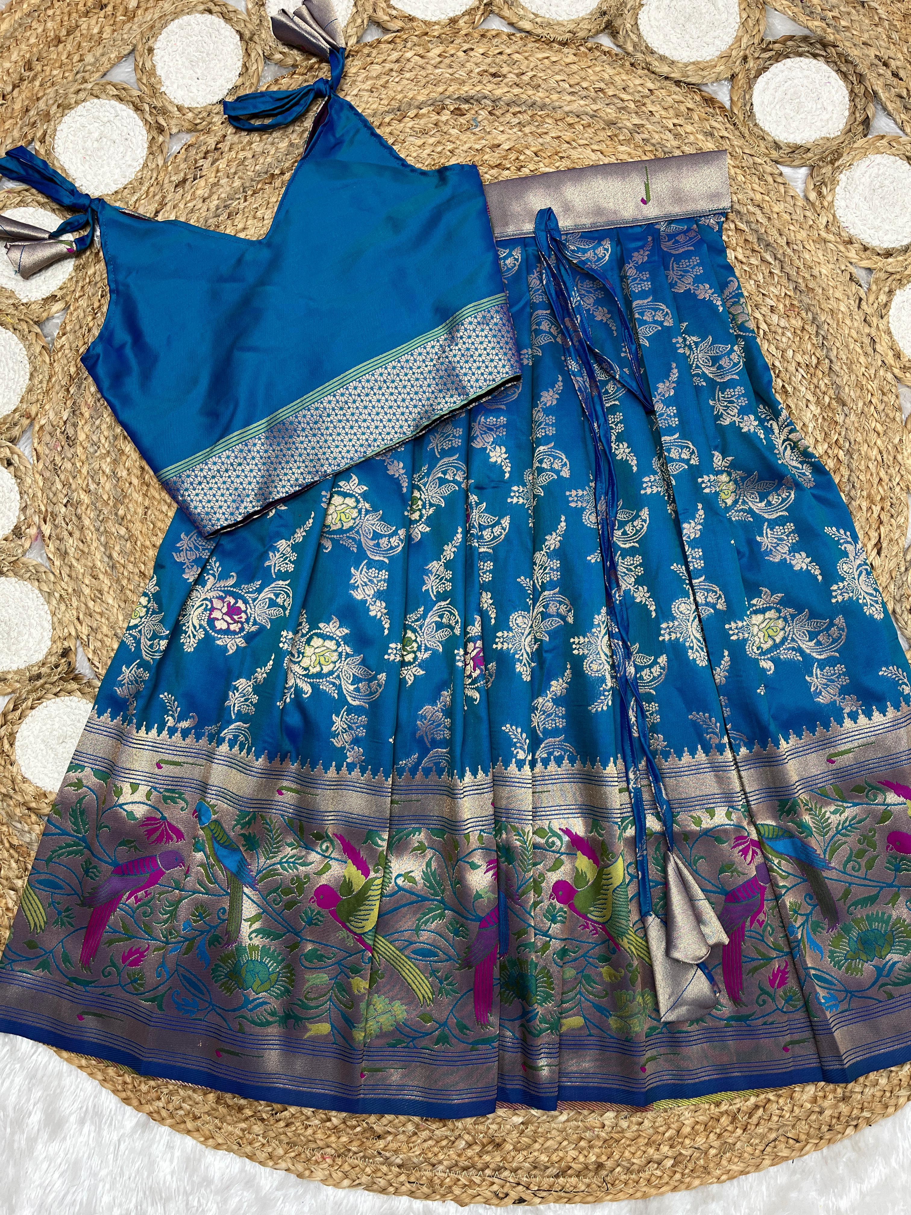 Peacock Paithani Lehenga Set