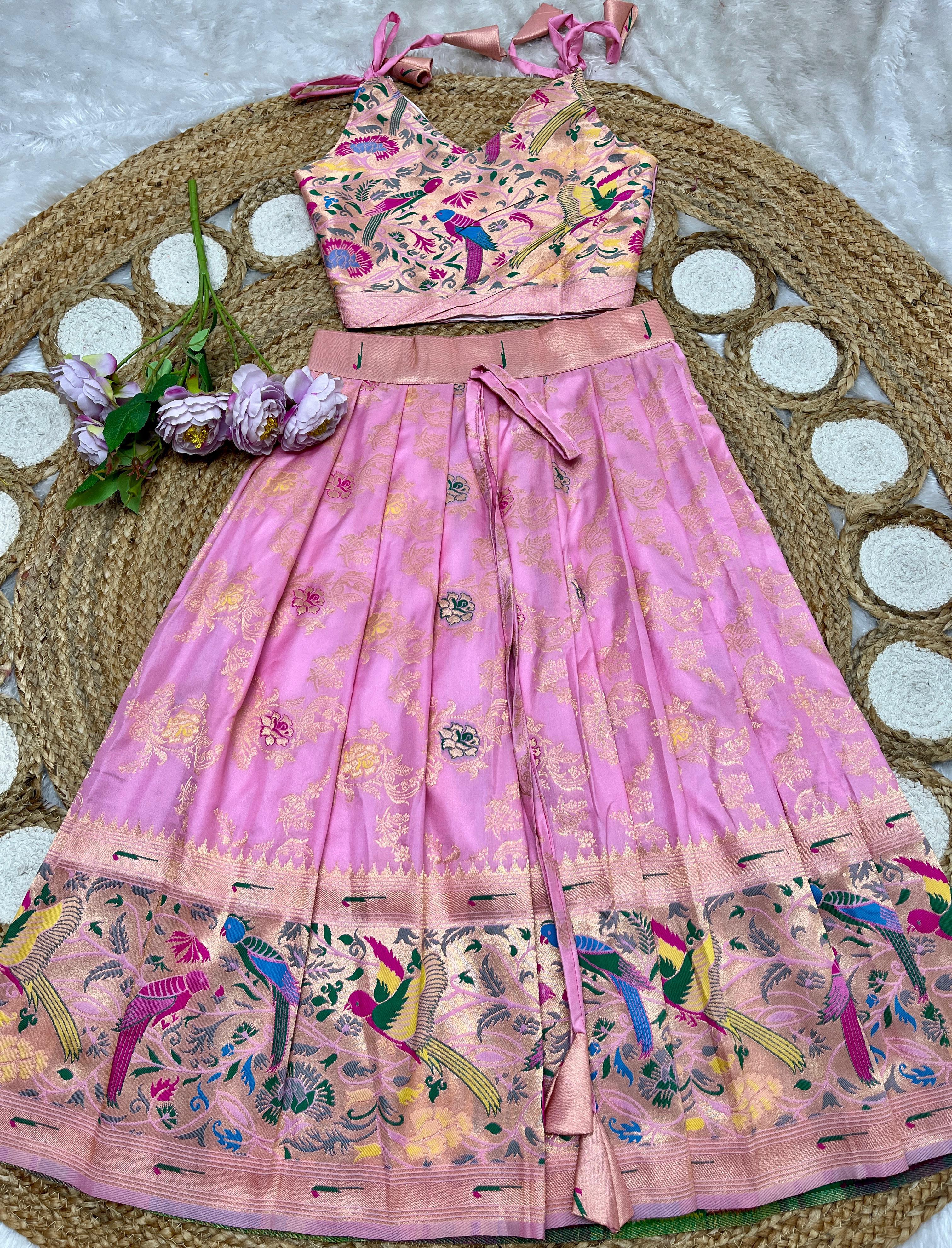 Peacock Paithani Lehenga Set