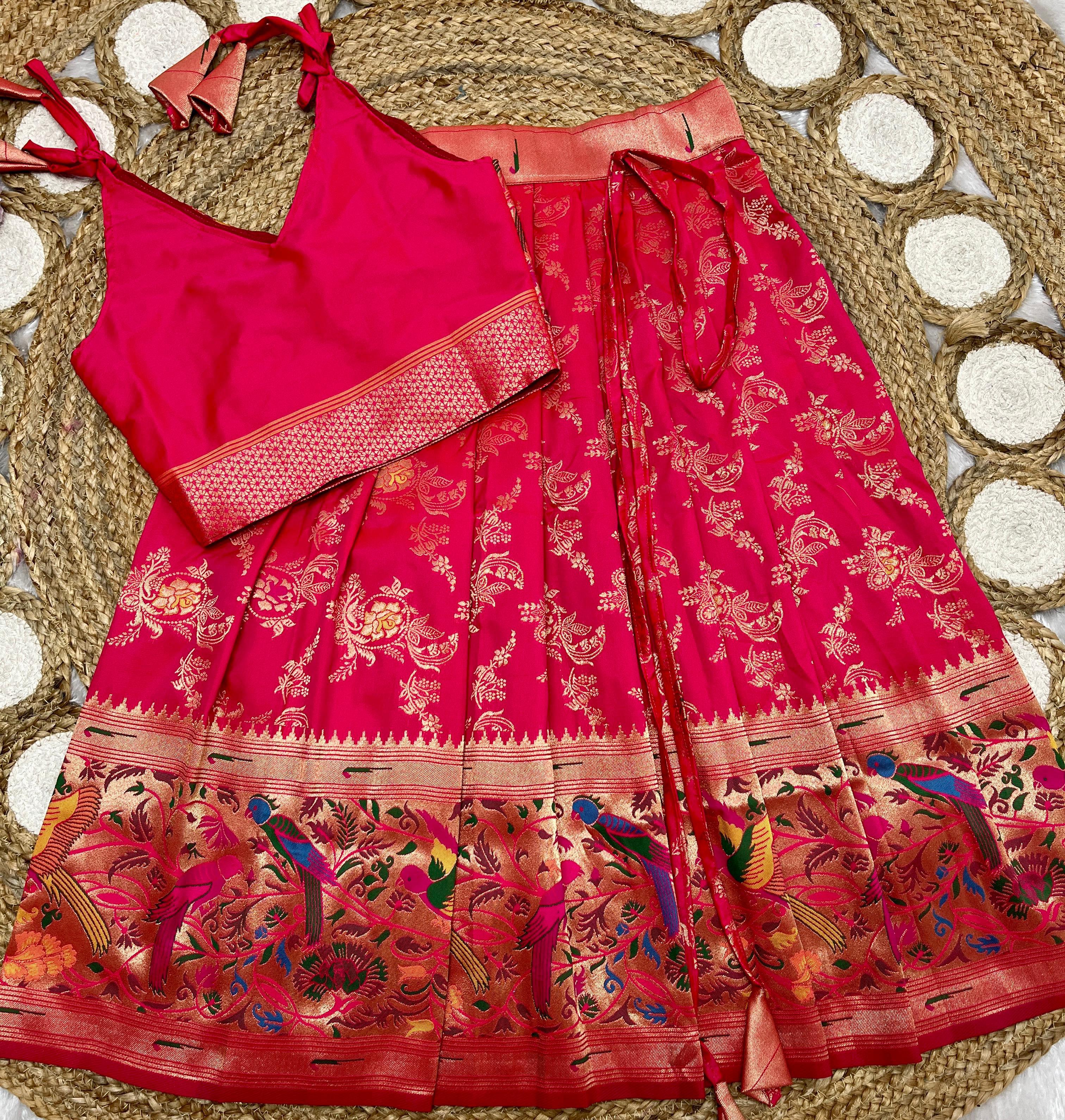 Peacock Paithani Lehenga Set