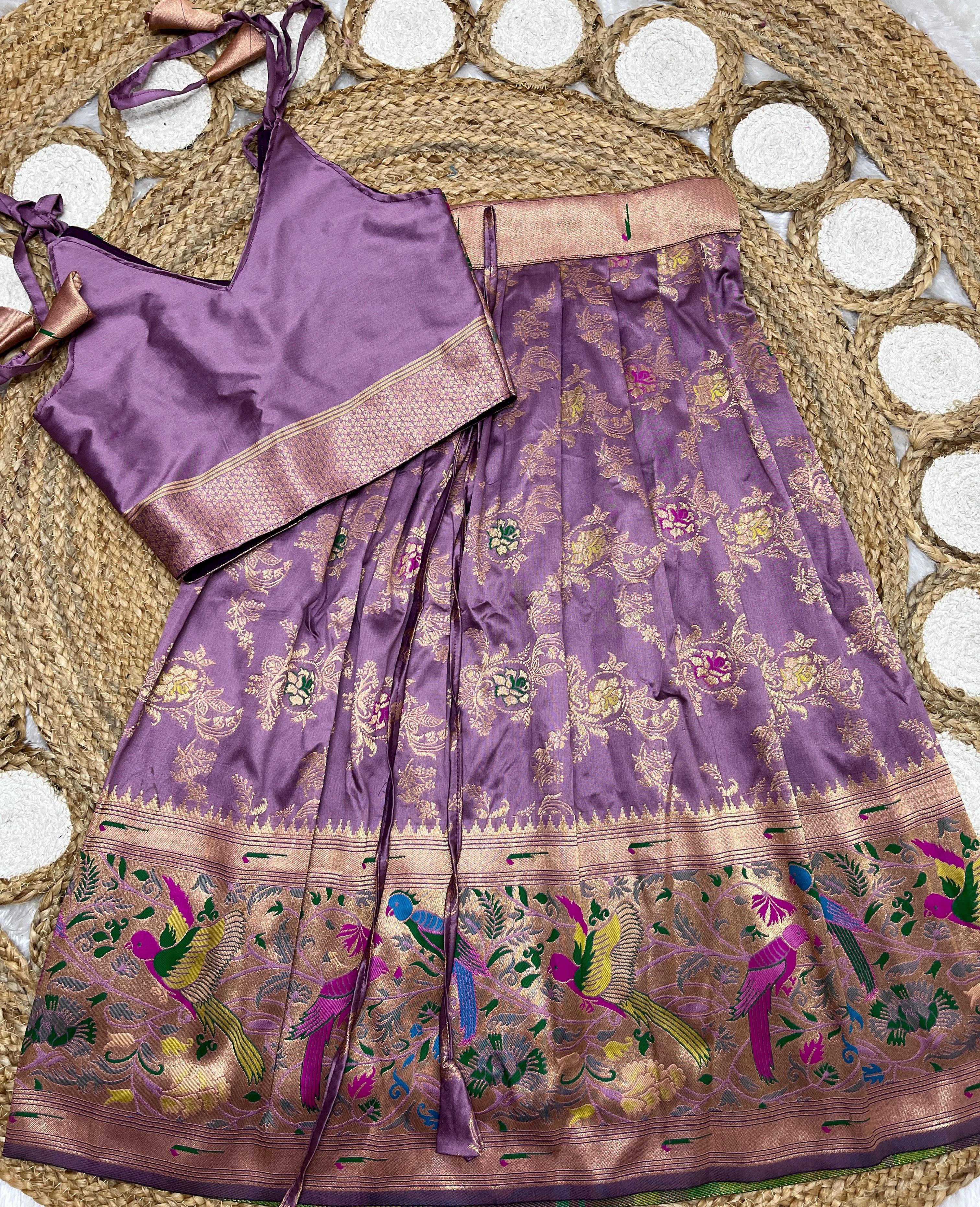 Peacock Paithani Lehenga Set