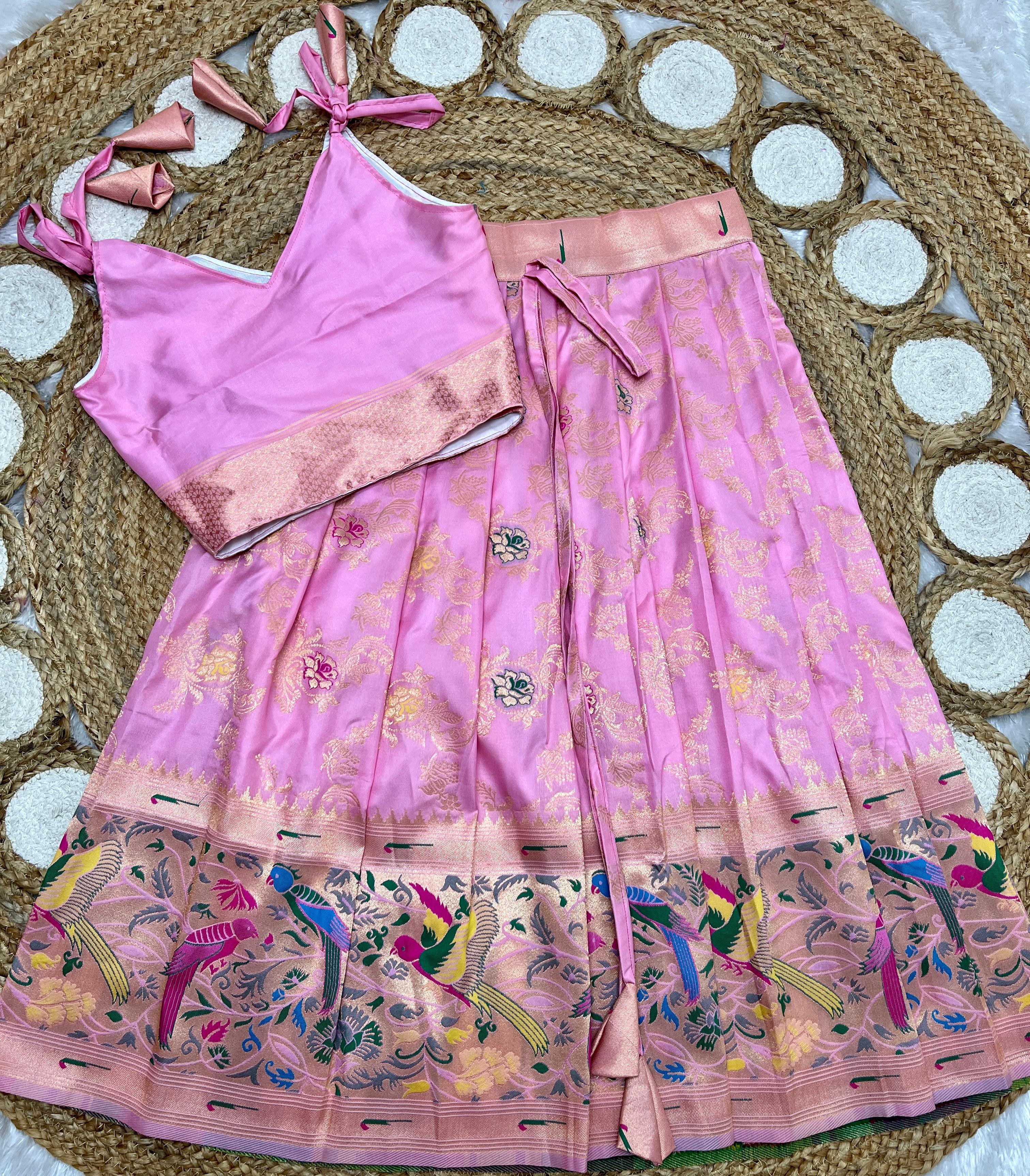 Peacock Paithani Lehenga Set