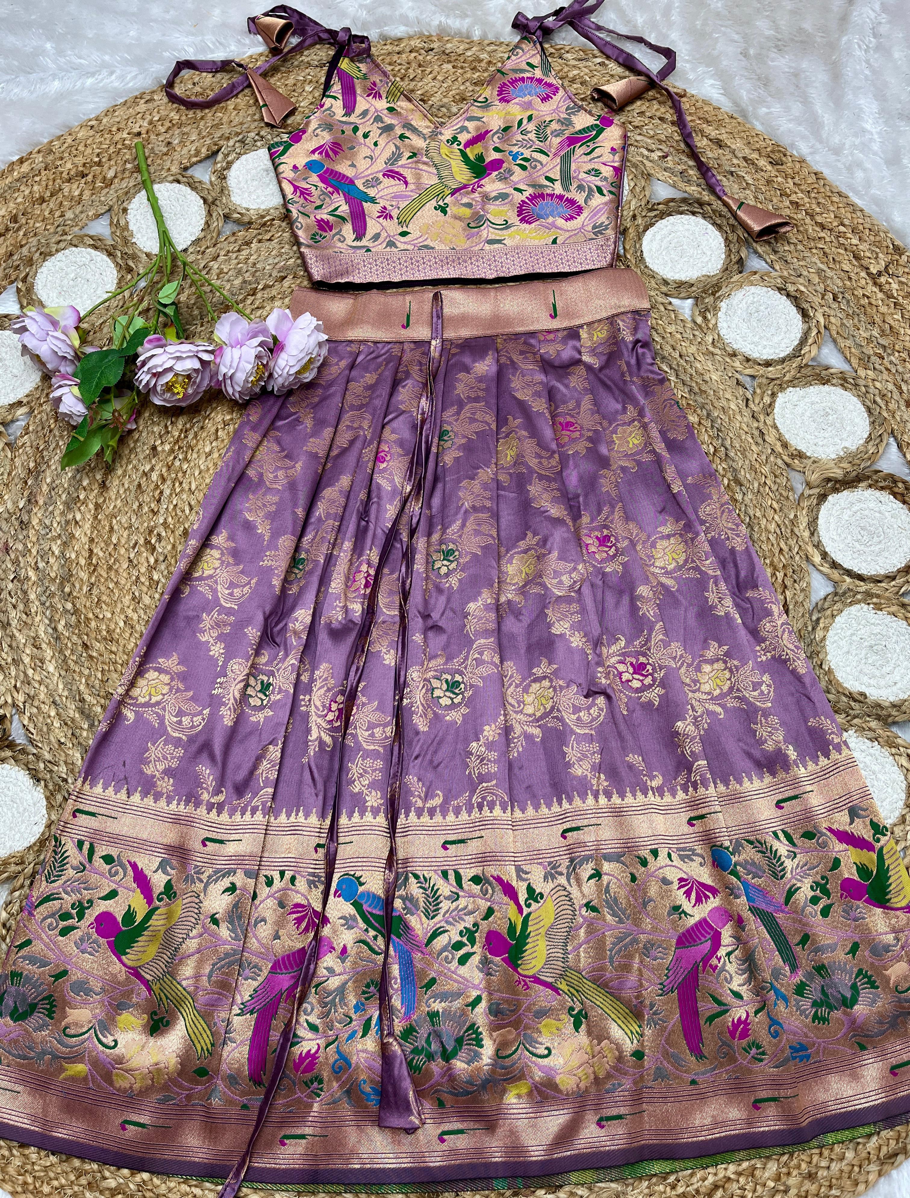 Peacock Paithani Lehenga Set
