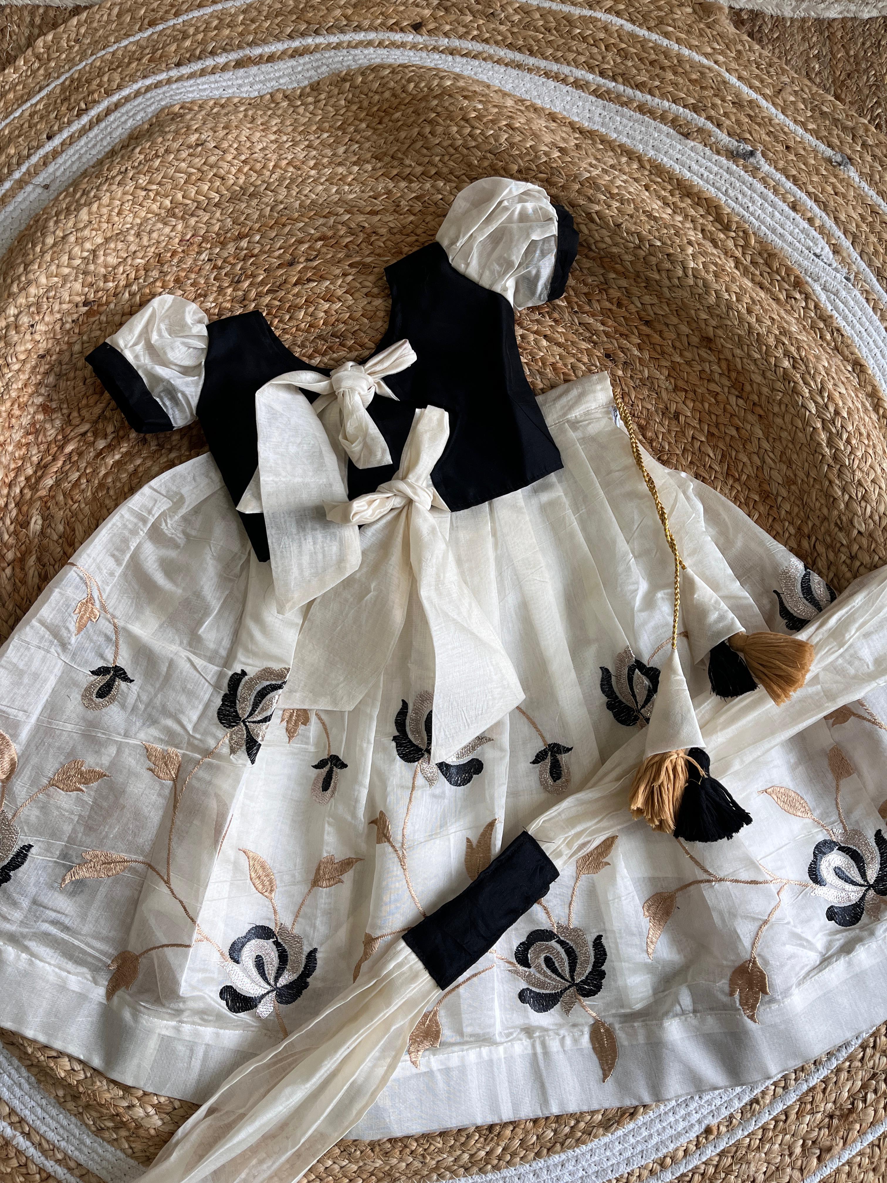 Chanderi Festive Lehenga Set