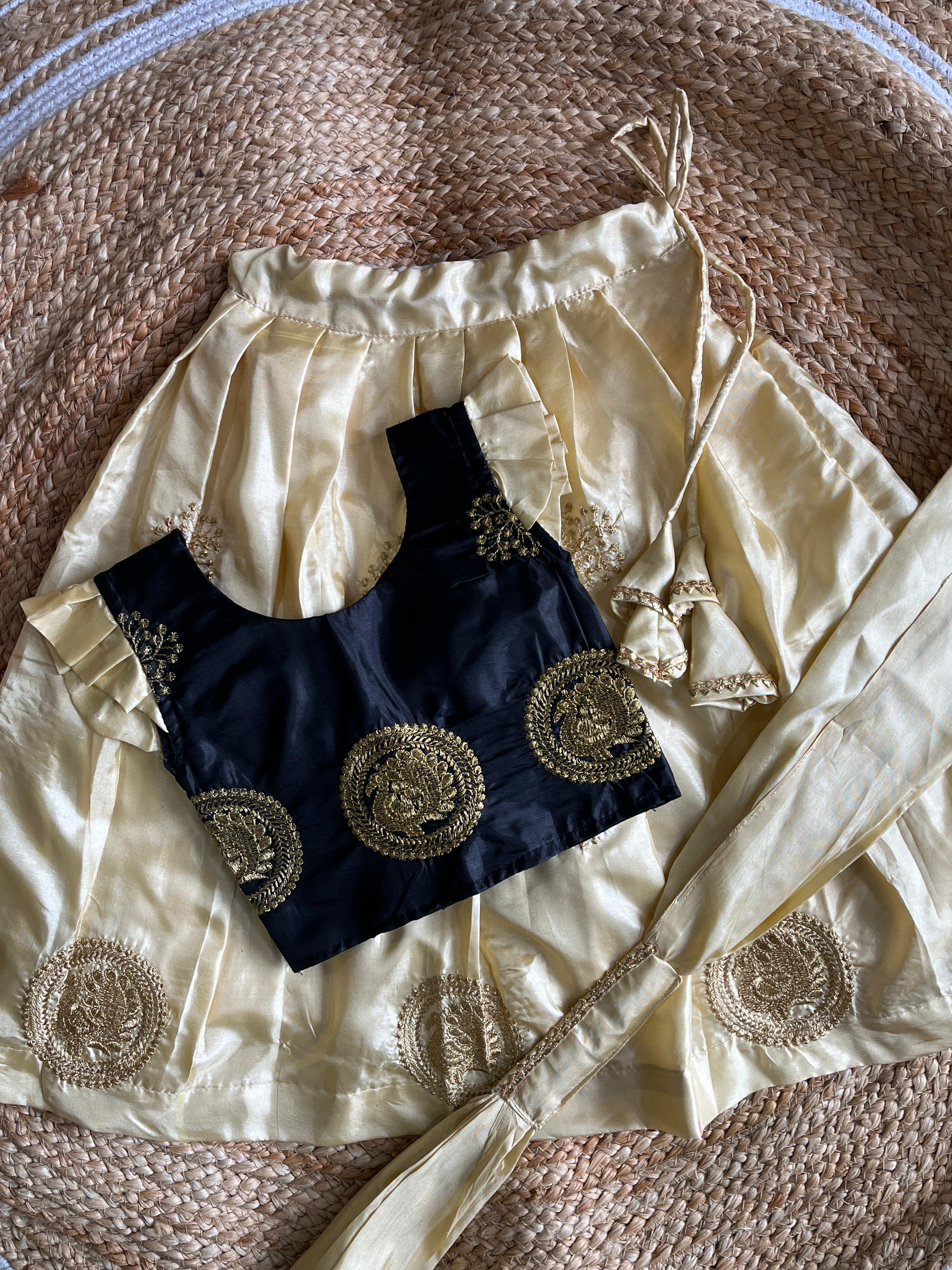 Premium Chanderi Lehenga Set