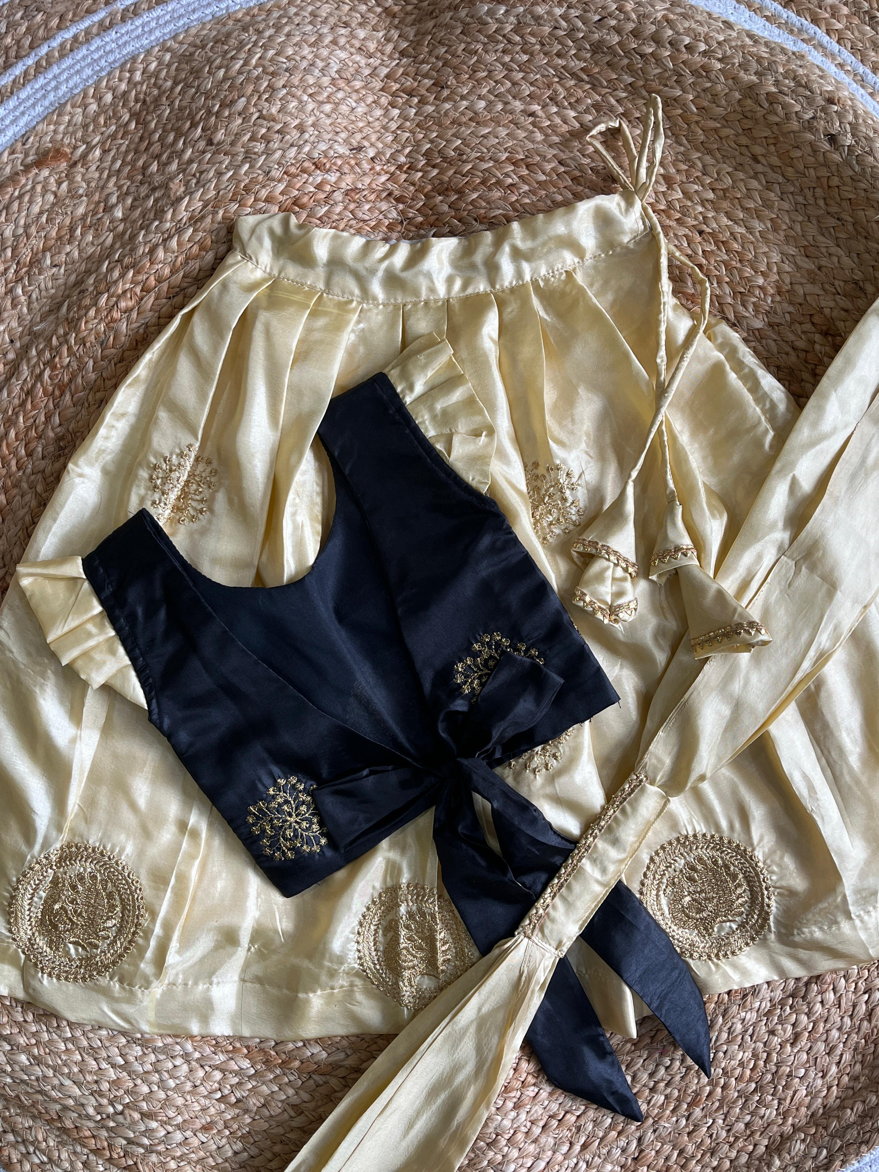 Premium Chanderi Lehenga Set