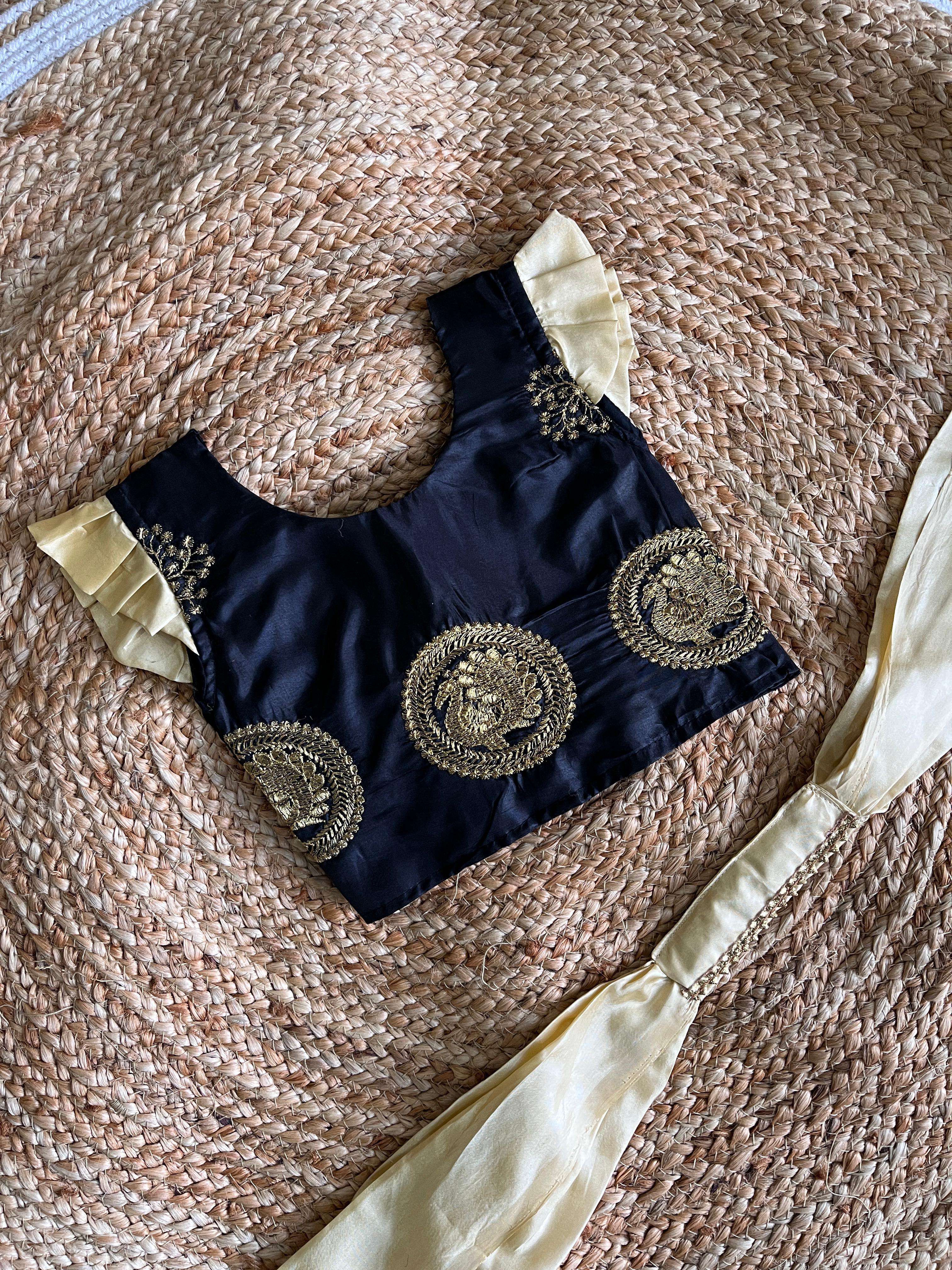 Premium Chanderi Lehenga Set