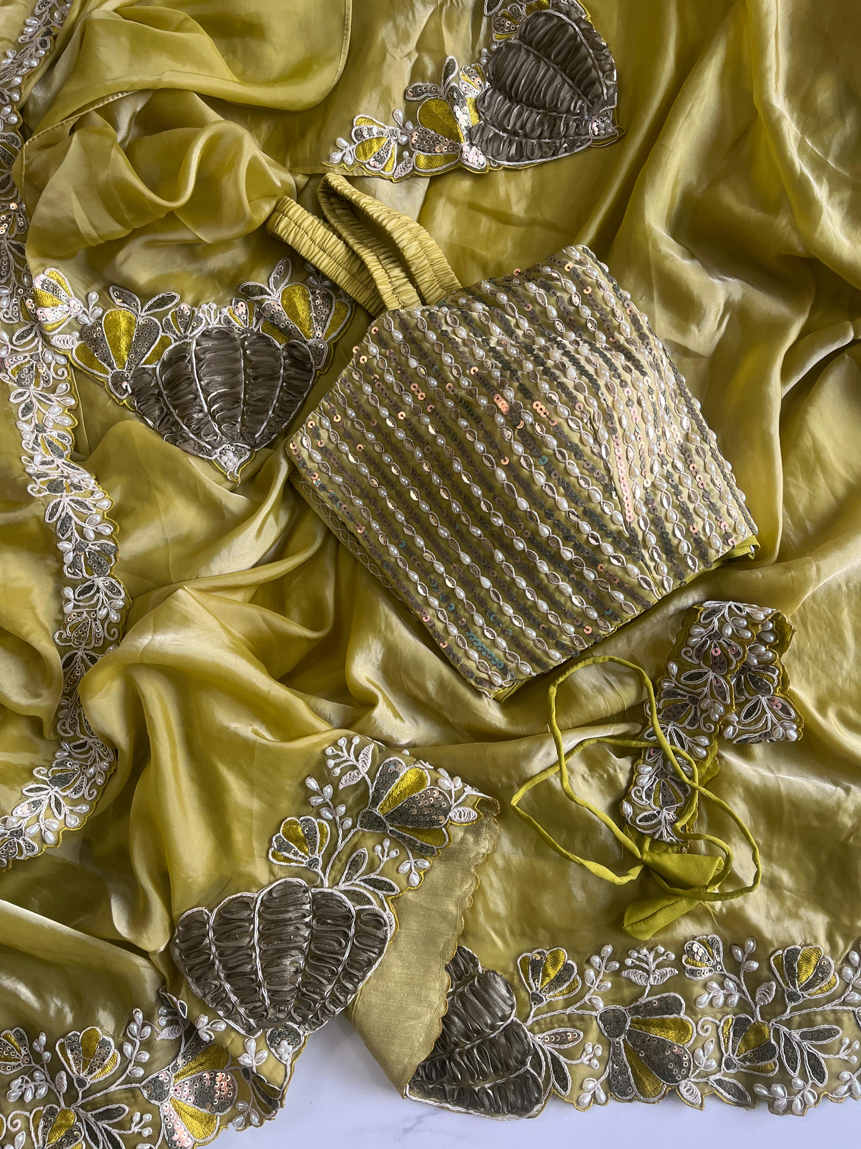 Ready To Wear Jacket Saree