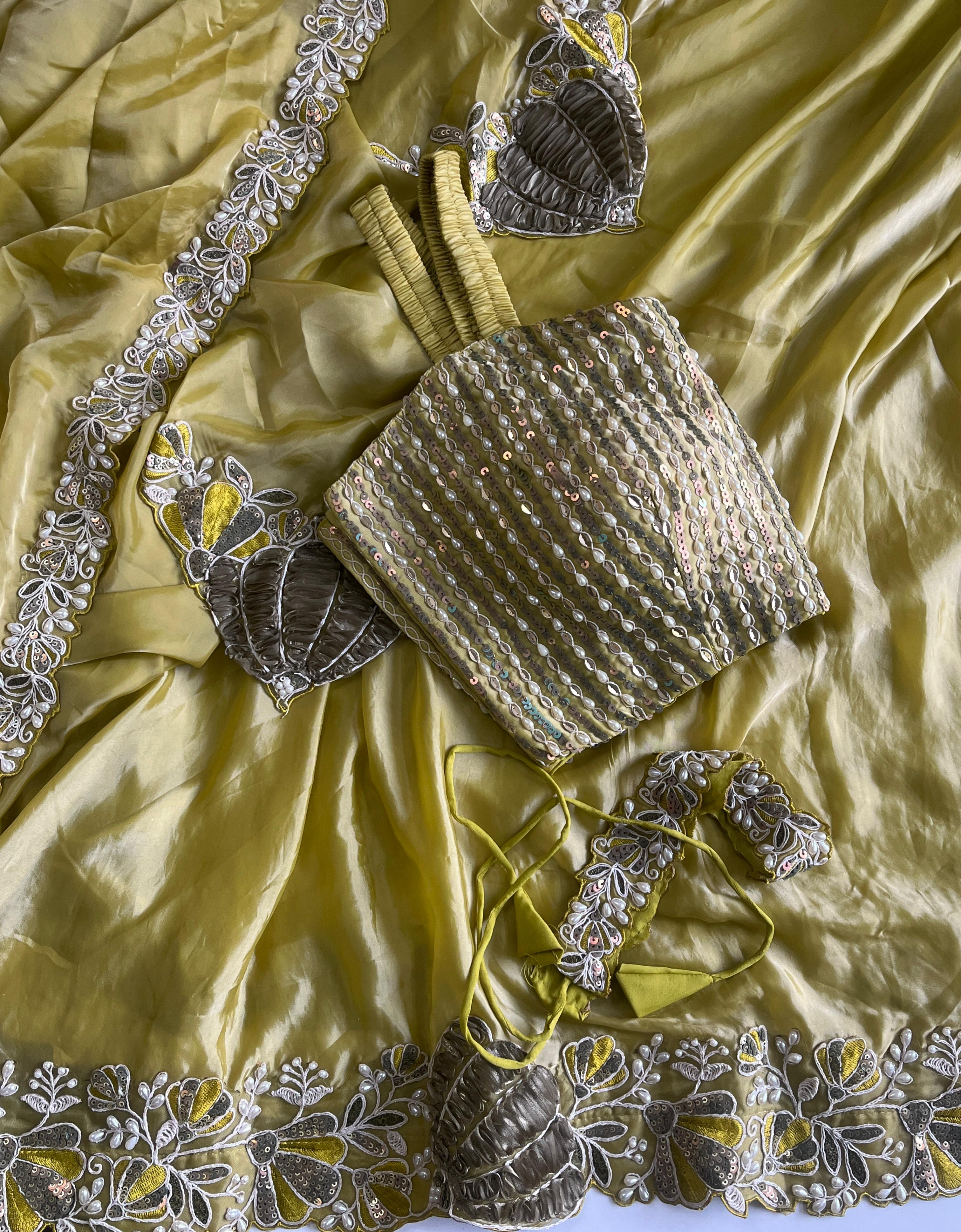 Ready To Wear Jacket Saree