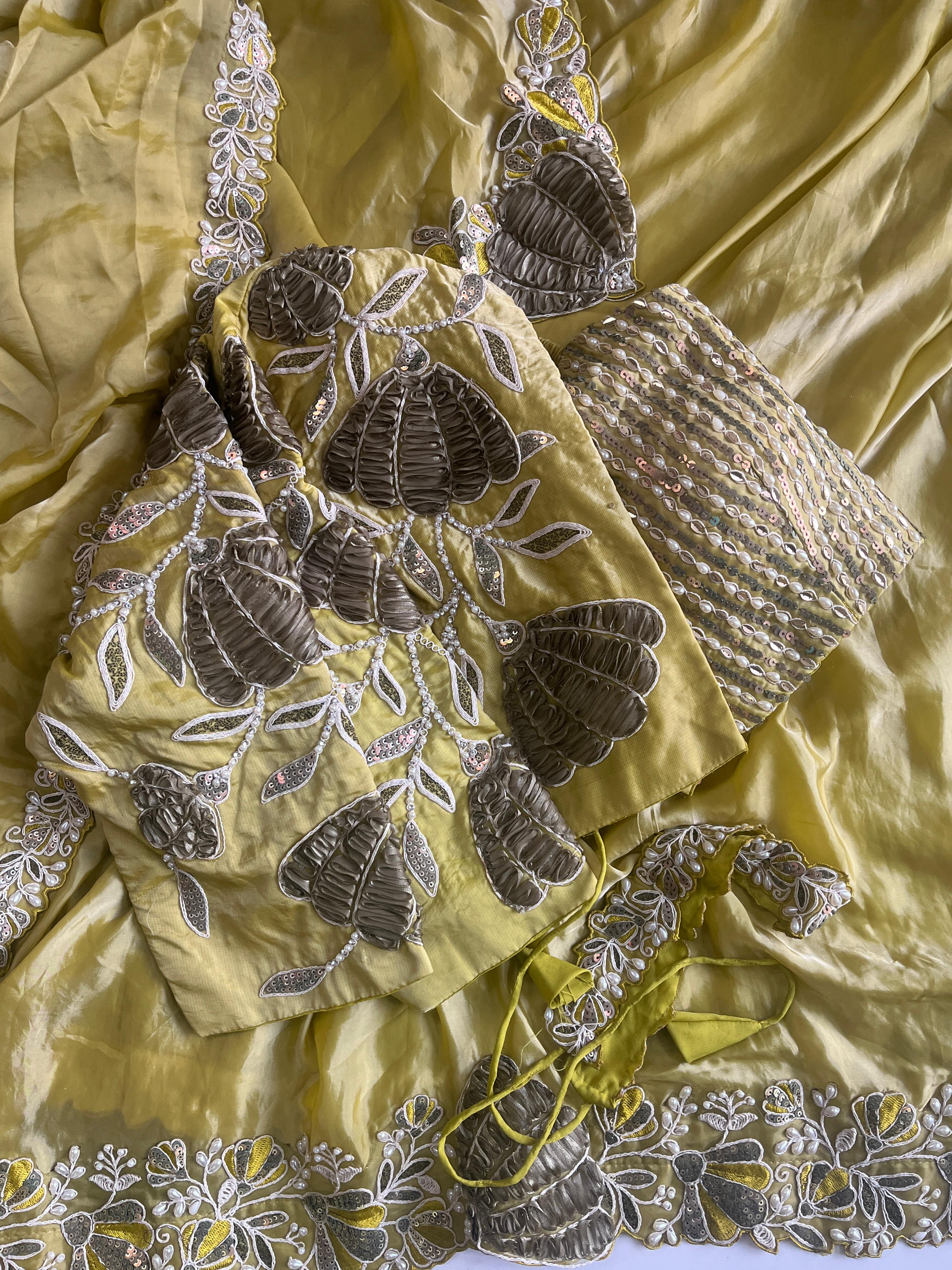 Ready To Wear Jacket Saree