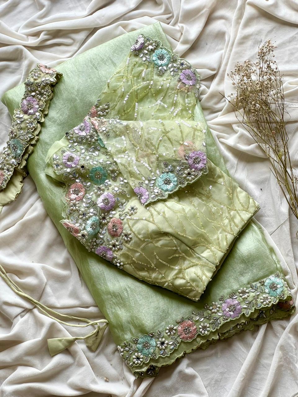 Charm Designer Ready To Wear Saree