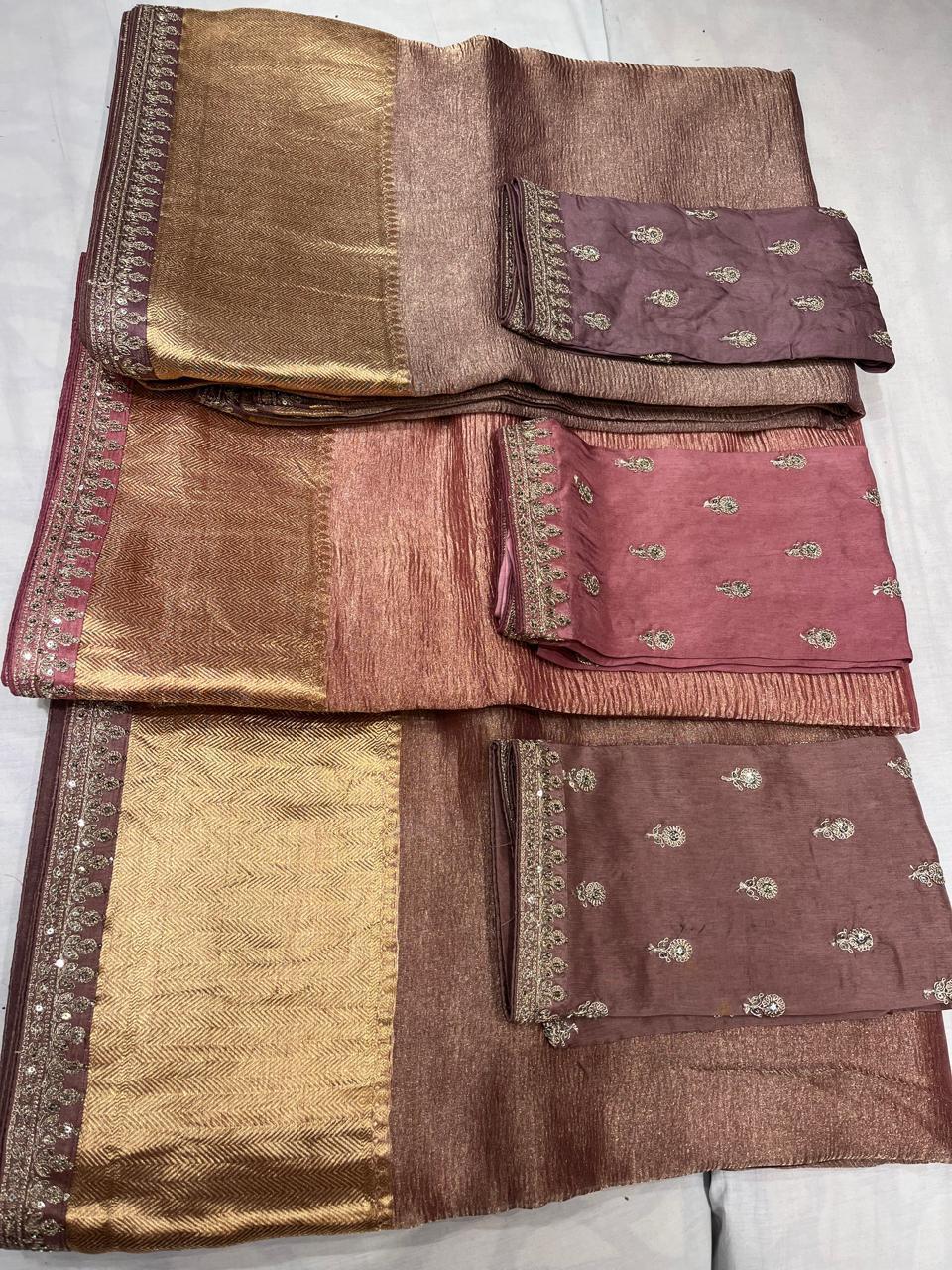 Tissue Elegant Sarees