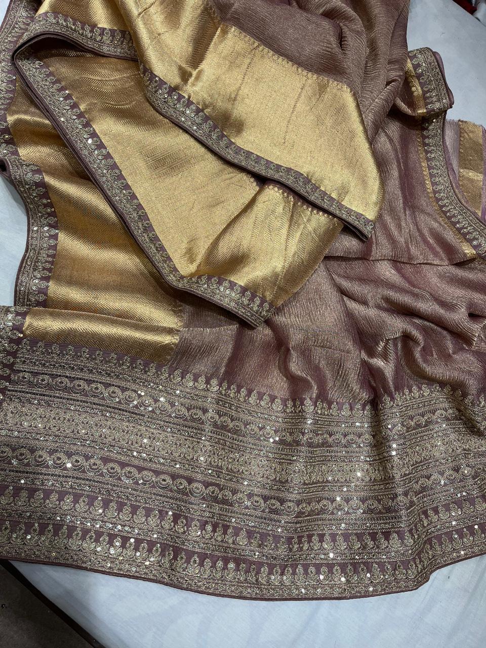 Tissue Elegant Sarees