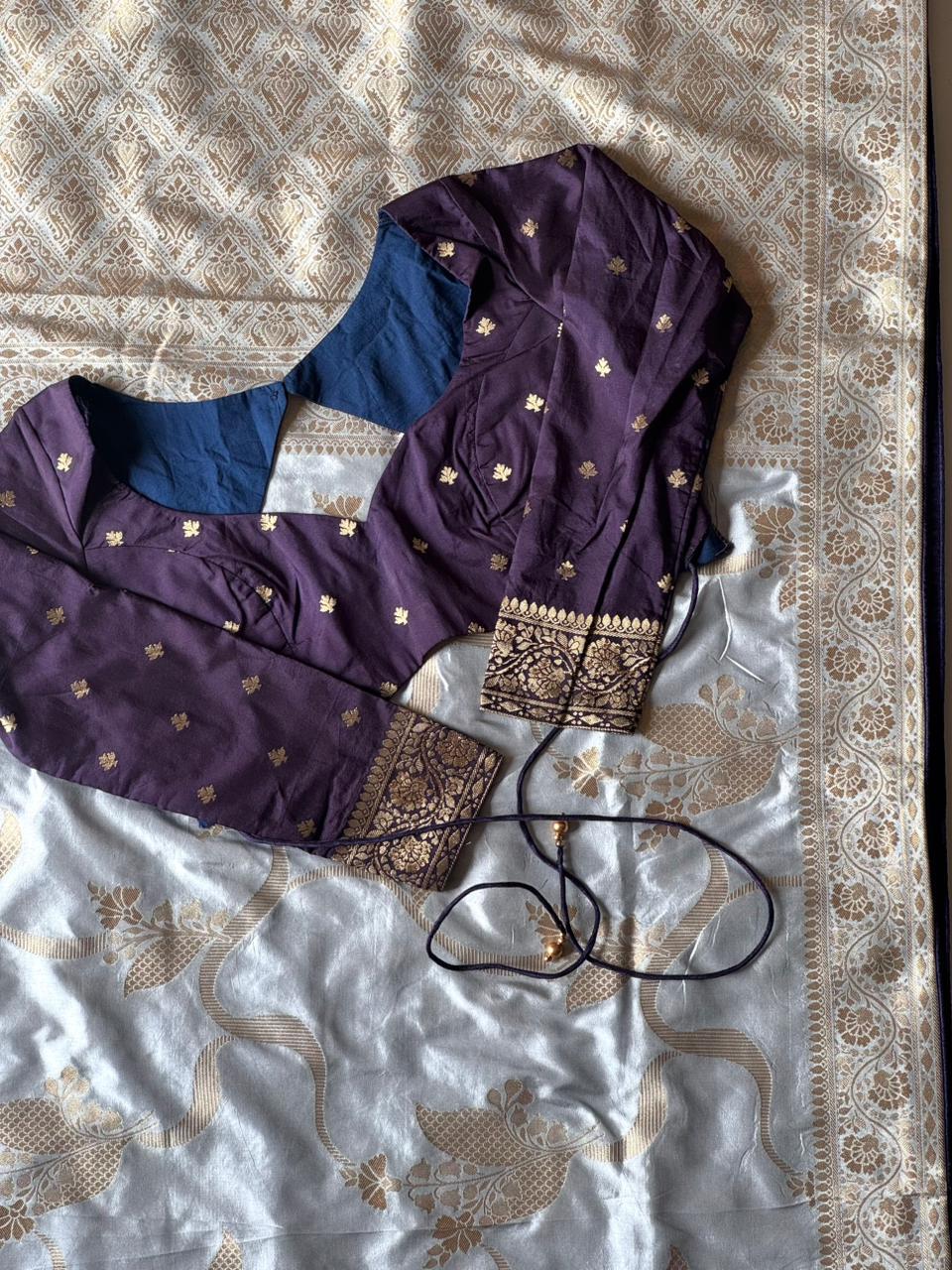 Mungs Silk Designer Saree