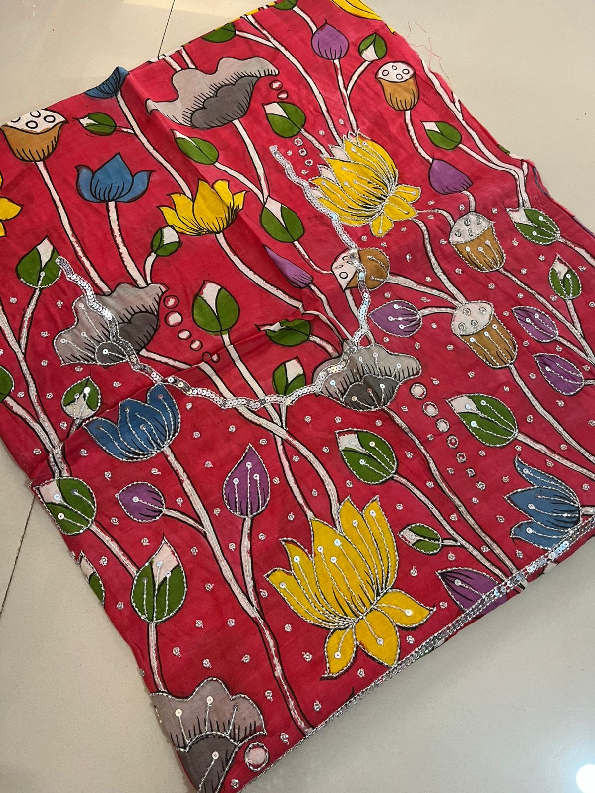 Pure Pen Kalamkari Blouse