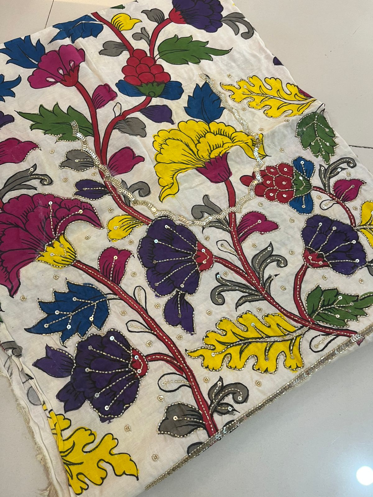 Pure Pen Kalamkari Blouse
