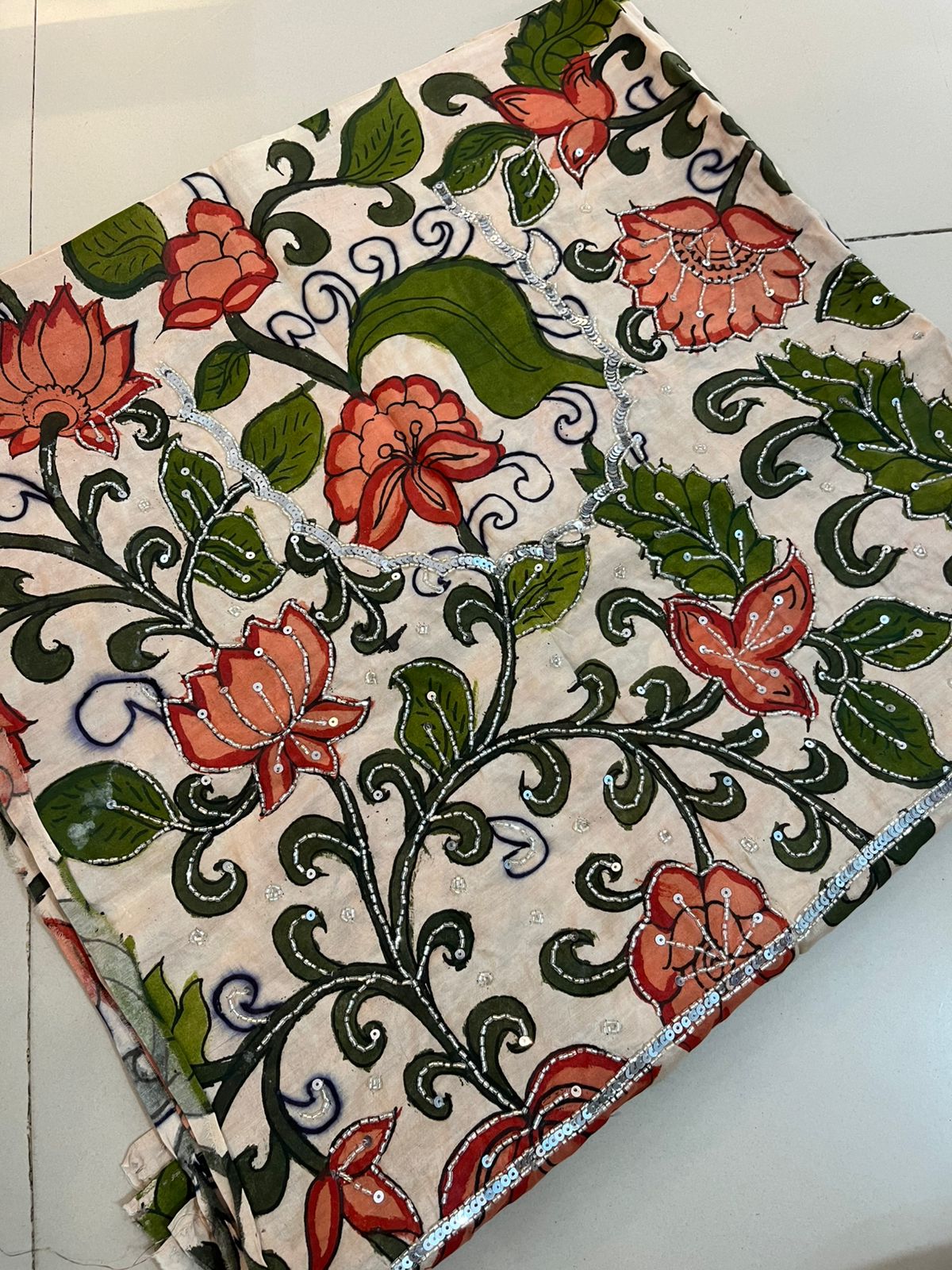 Pure Pen Kalamkari Blouse