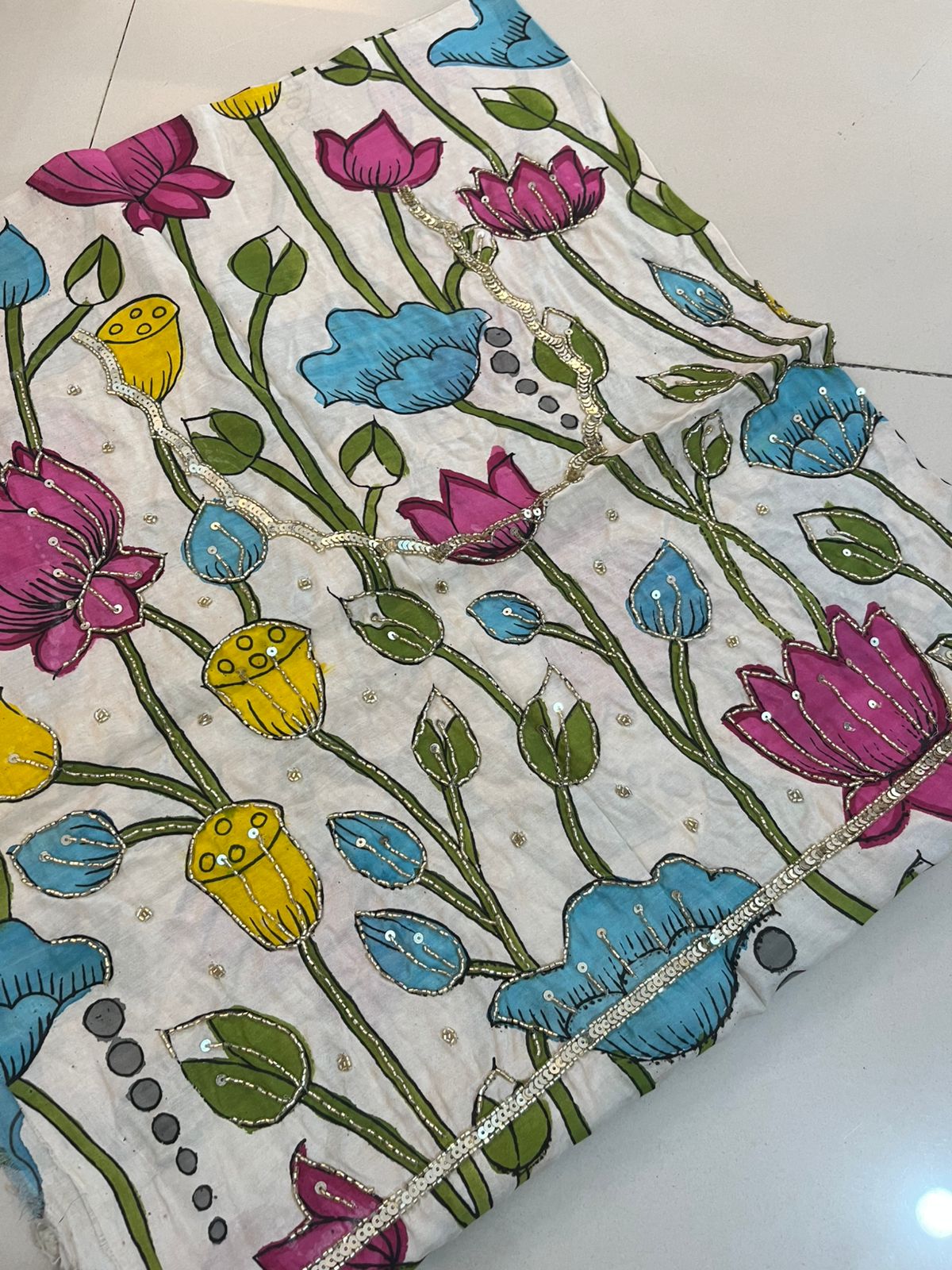 Pure Pen Kalamkari Blouse