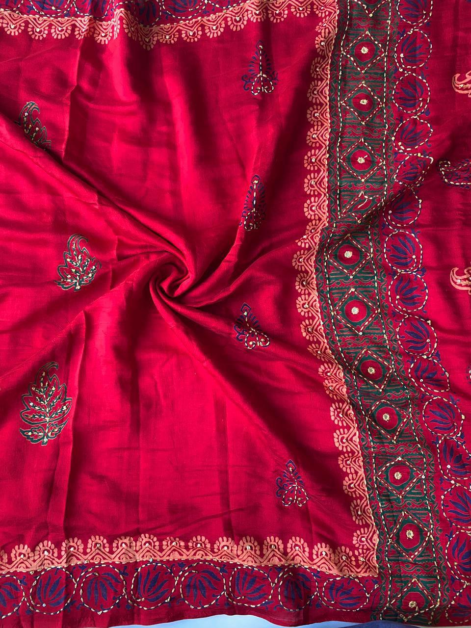 Handkatha saree