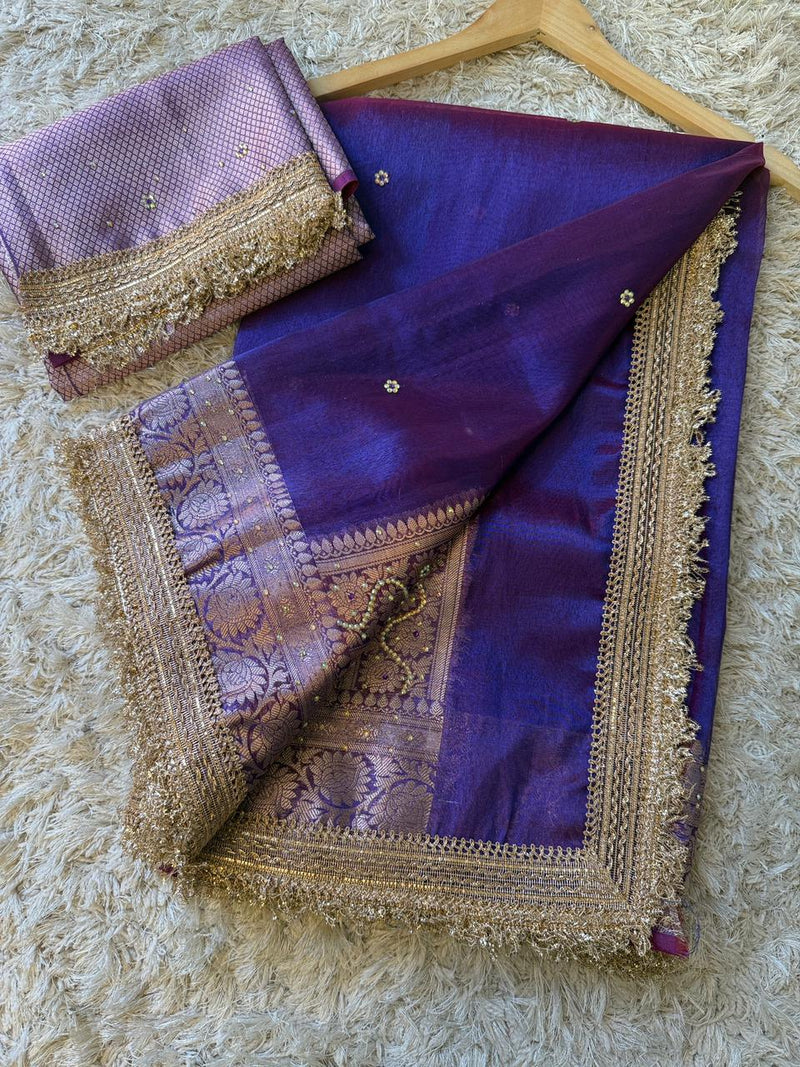 Tissue Banarasi Saree