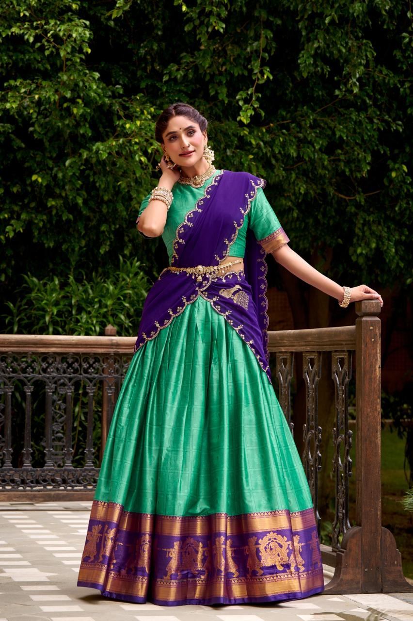 Suvarna Dhavani Lehenga Set