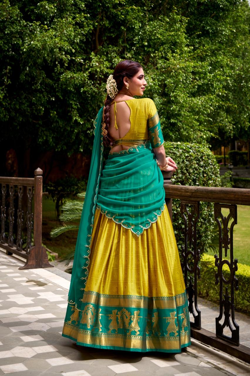 Suvarna Dhavani Lehenga Set