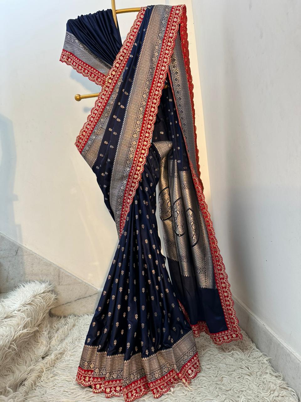 Chandani Banarasi Saree